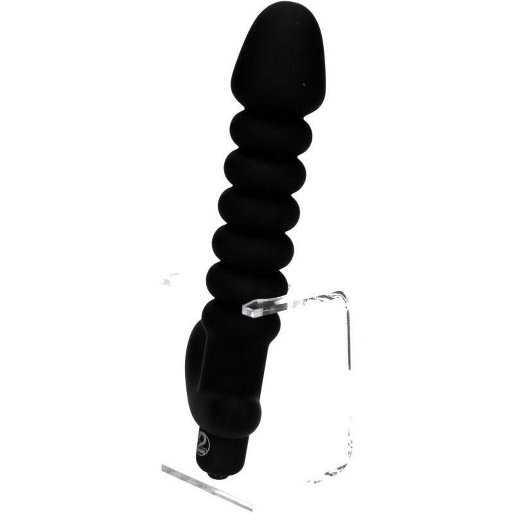 BLACK VELVETS Analdildo »BV Vibr. Plug Medium«