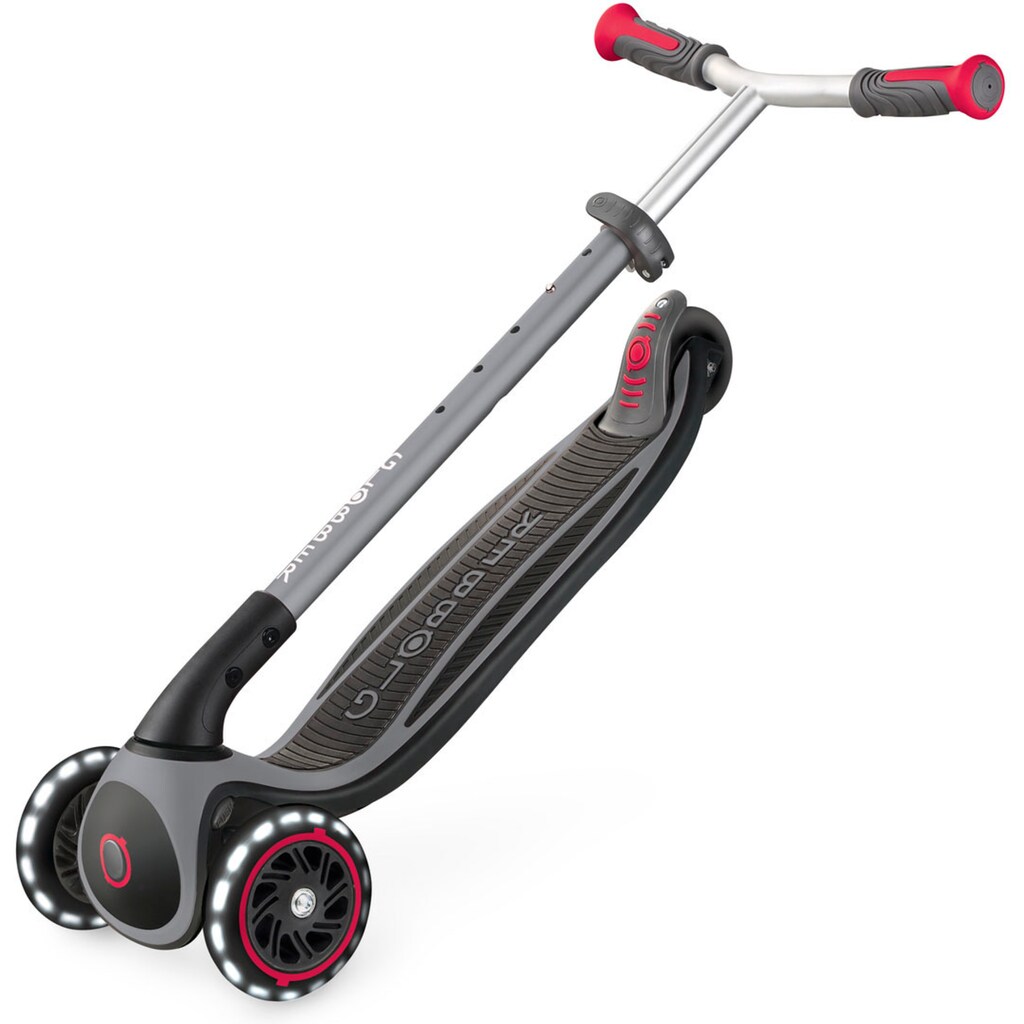 Globber Dreiradscooter »MASTER LIGHTS, mit Leuchtrollen«