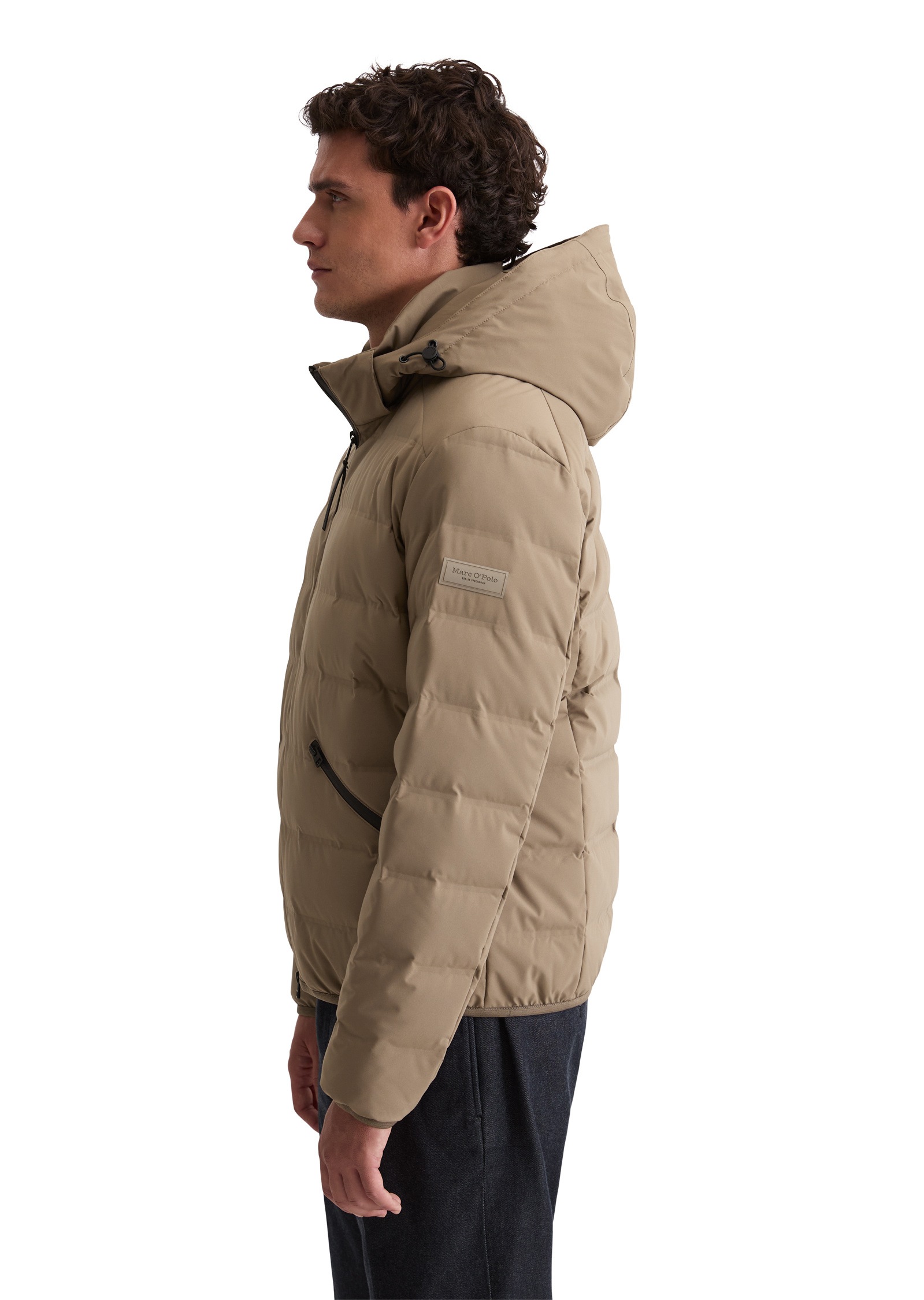 Marc O'Polo Outdoorjacke »aus wasserdichter Performance-Fabric« ohne Kapuze