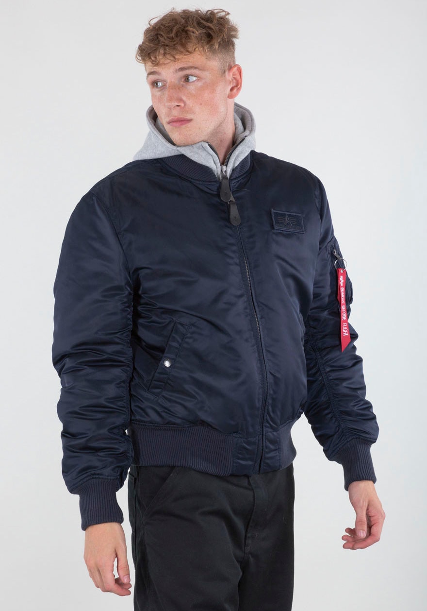 Alpha Industries Bomberjacke »MA-1 D-TEC«, mit Kapuze