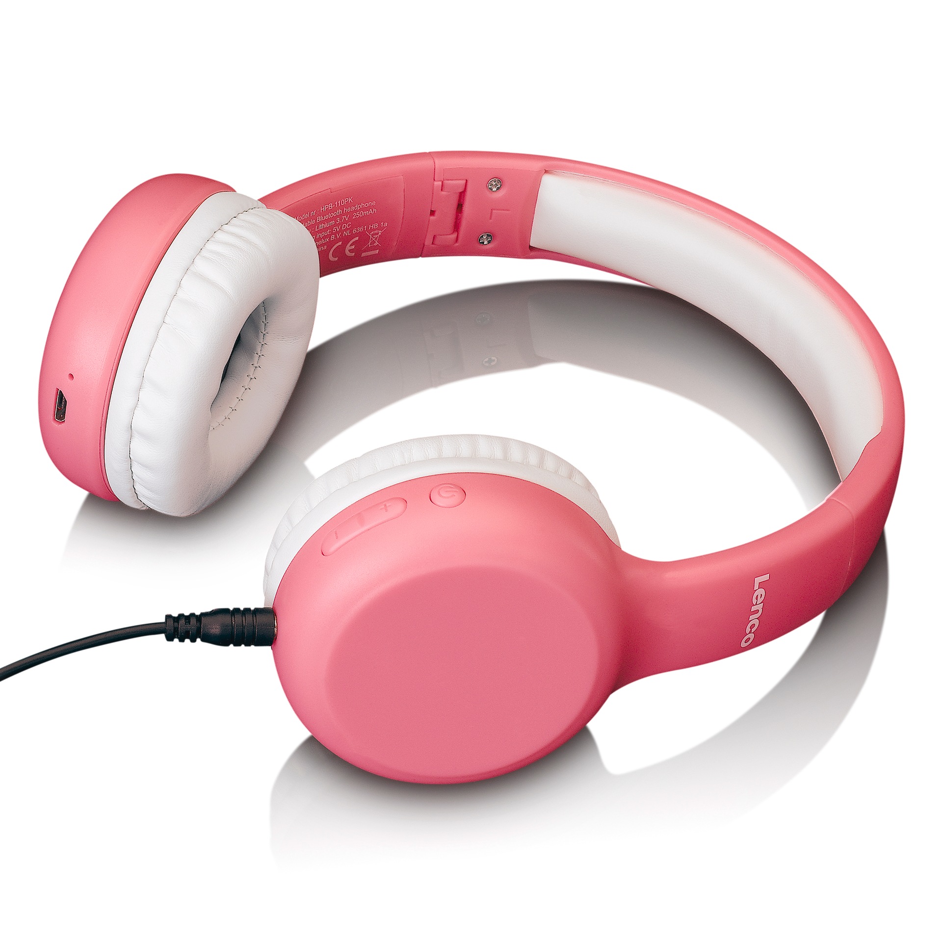 Lenco Over-Ear-Kopfhörer »HPB-110 Kinderkopfhörer mit Sticker«