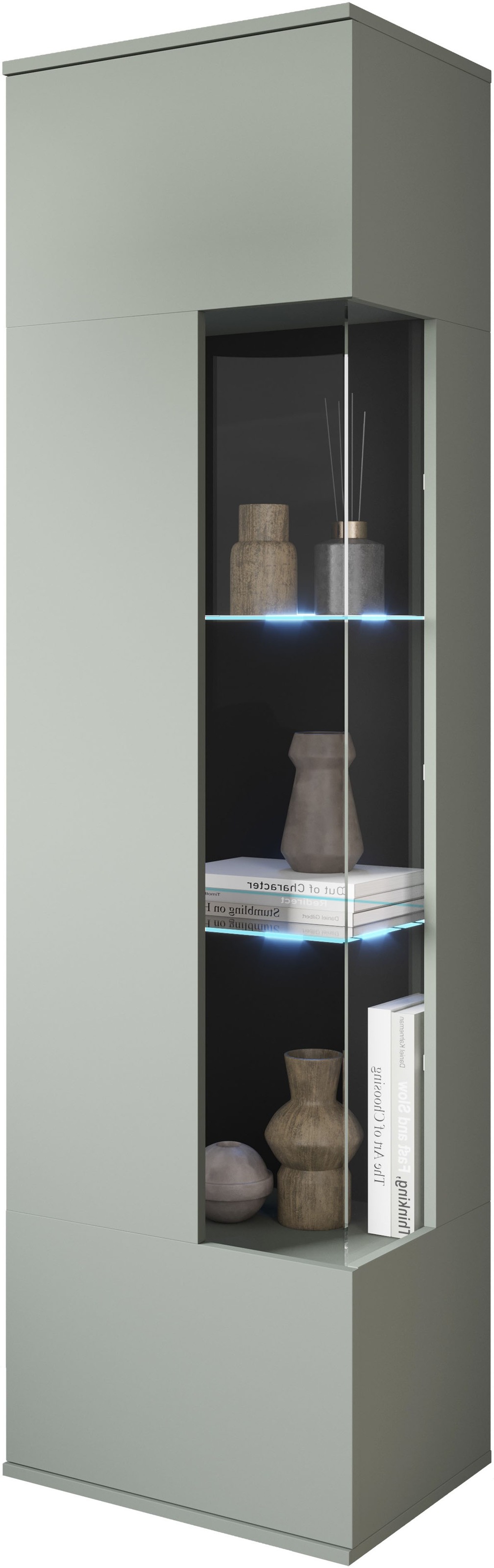 INOSIGN Vitrine »Kenia, stehend und hängend«, (1 St.), Vitrineschrank mit Glastüren 160 cm Höhe