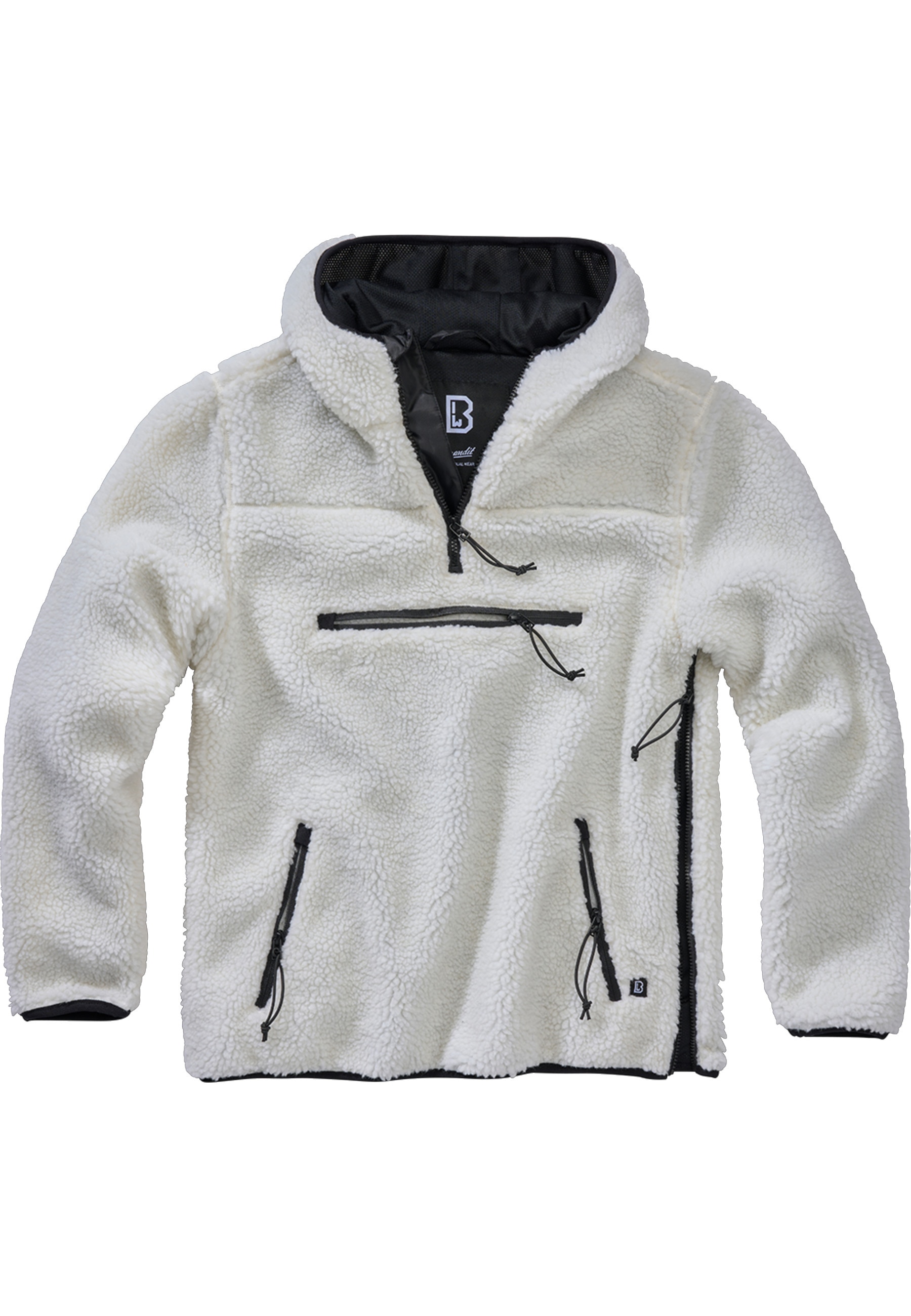 Brandit Strickfleece-Pullover "Brandit Herren Teddyfleece Worker Pullover" 1