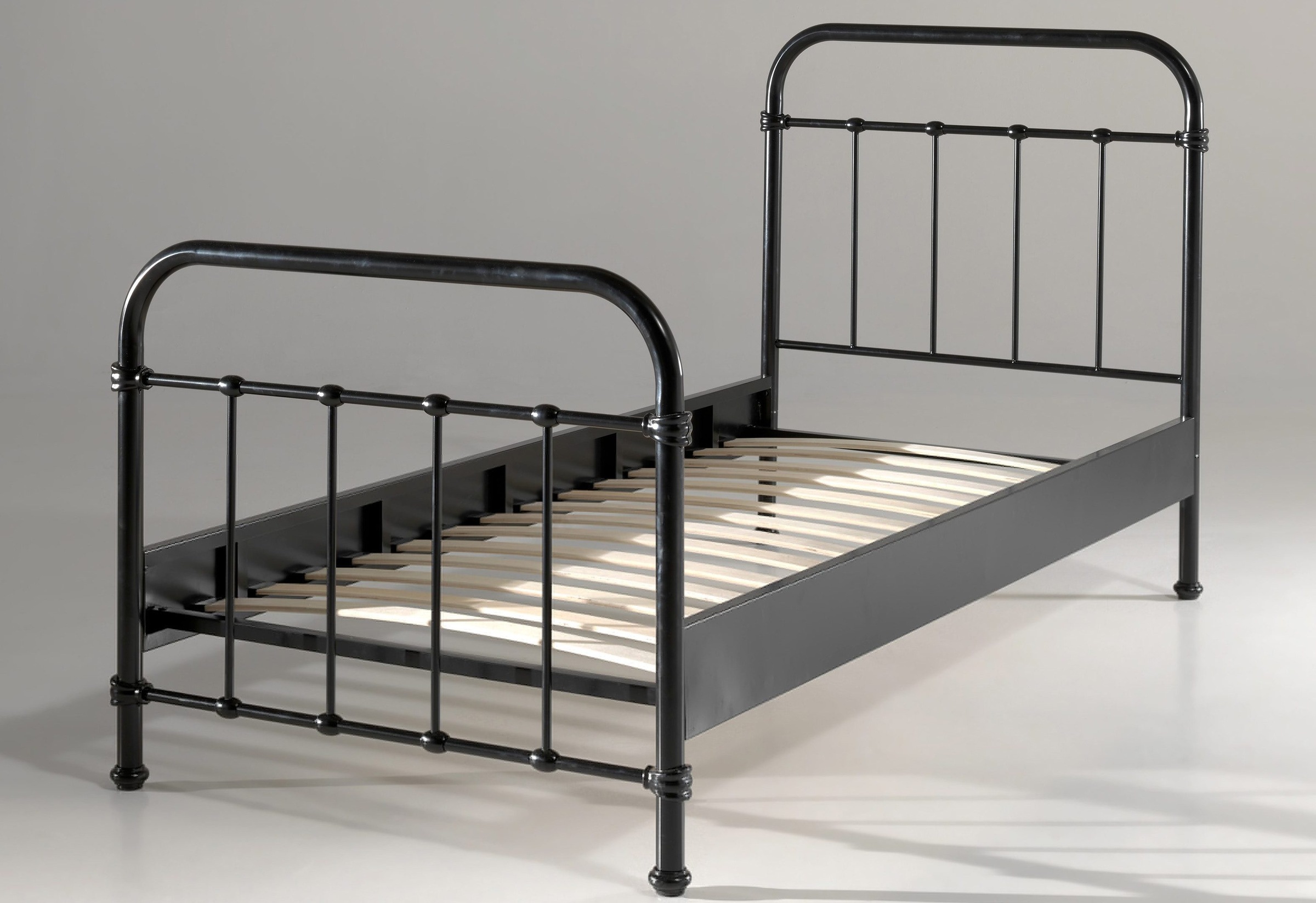 Vipack Einzelbett "New York, Bettgestell Metall, pulverbeschichtet, in zeit günstig online kaufen