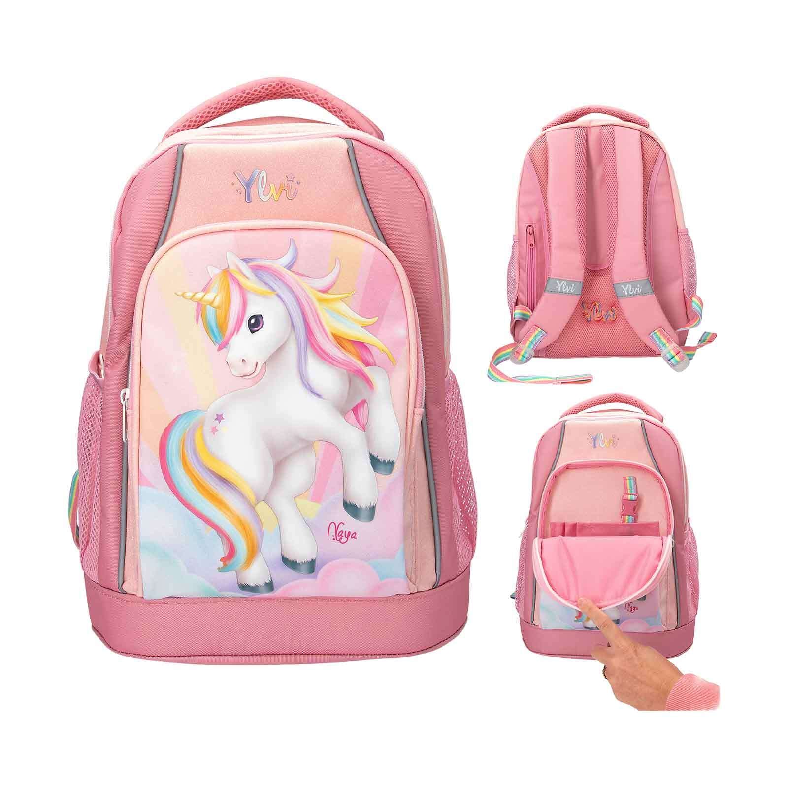 Depesche Rucksack »Schulrucksack SUGAR POP Ylvi 19 x 30 x 40 cm rosa«