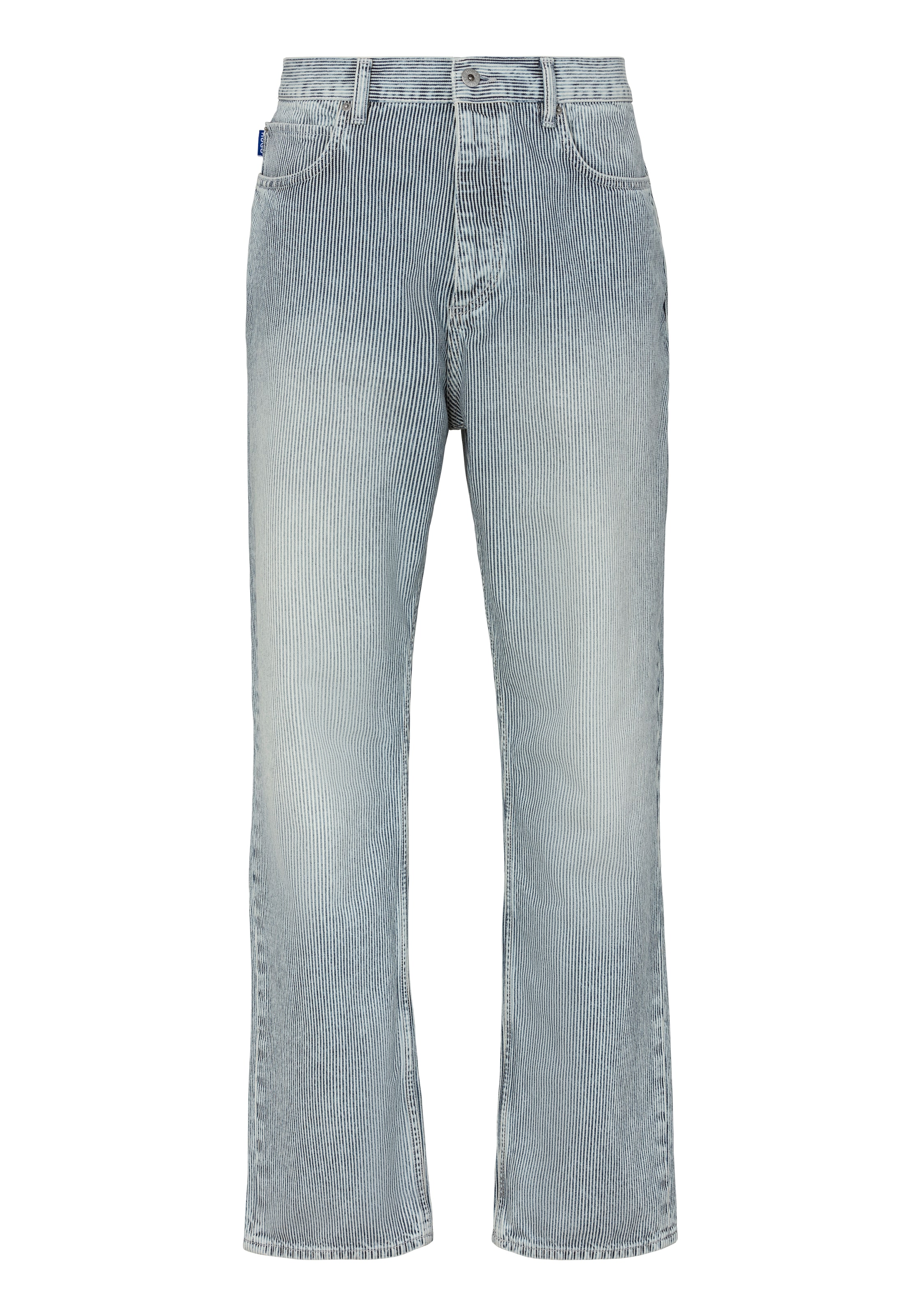 HUGO Blue Loose-fit-Jeans "Nate", in heller Waschung günstig online kaufen