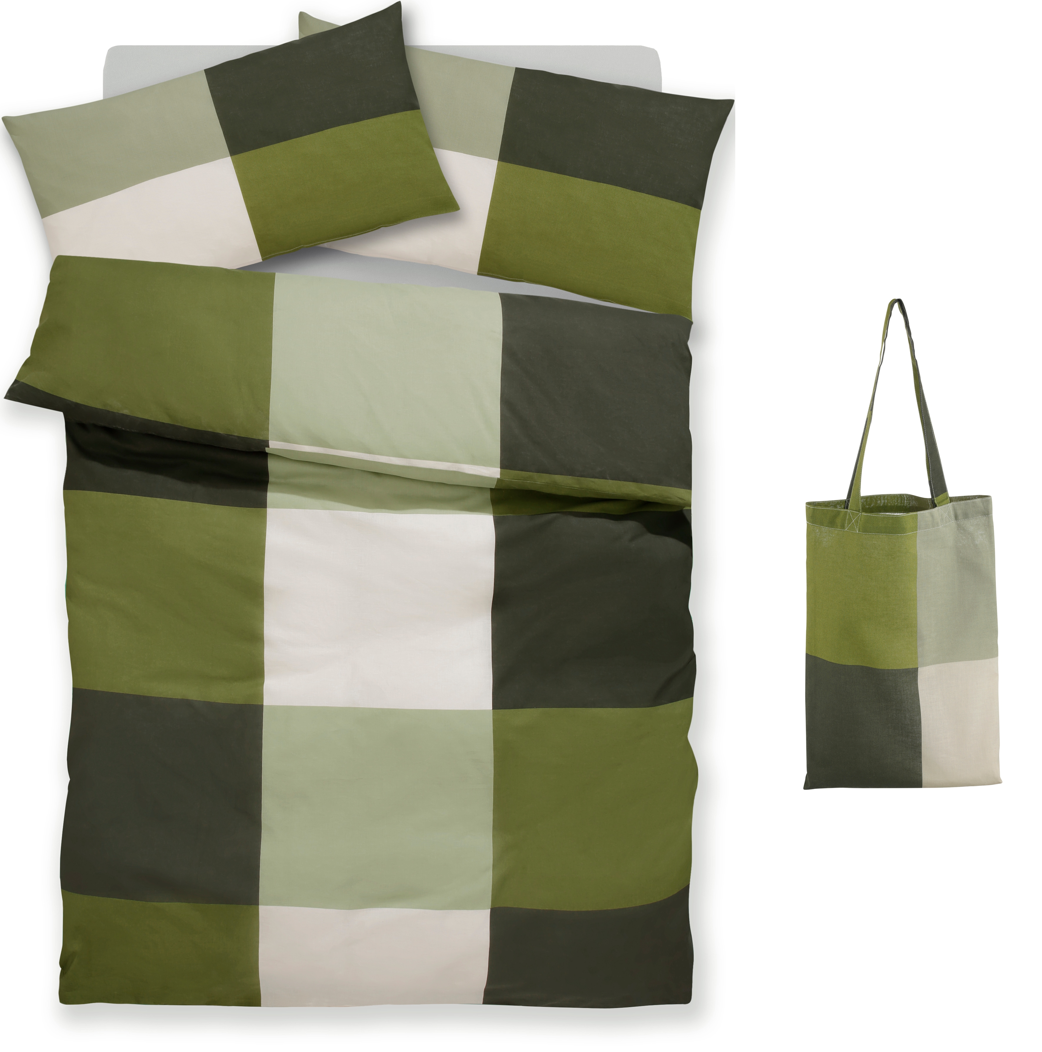 OTTO home Bettwäsche "Tirrell" 3 Bettwäsche ab Gr. 135x200 cm, 100% Baumwolle, Marke H.I.S by OTTO home