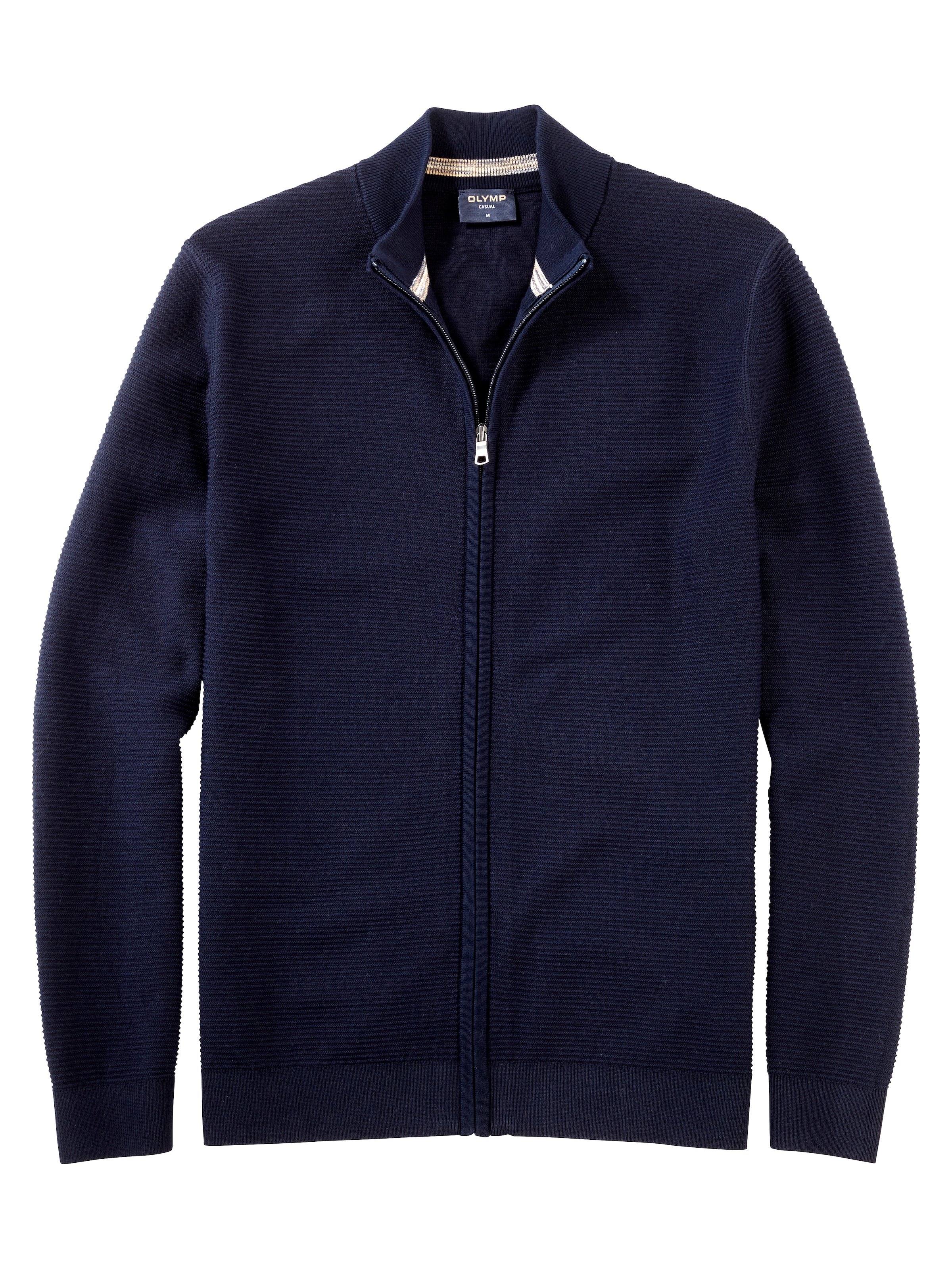 OLYMP Strickjacke, Stehkragen, regular fit günstig online kaufen