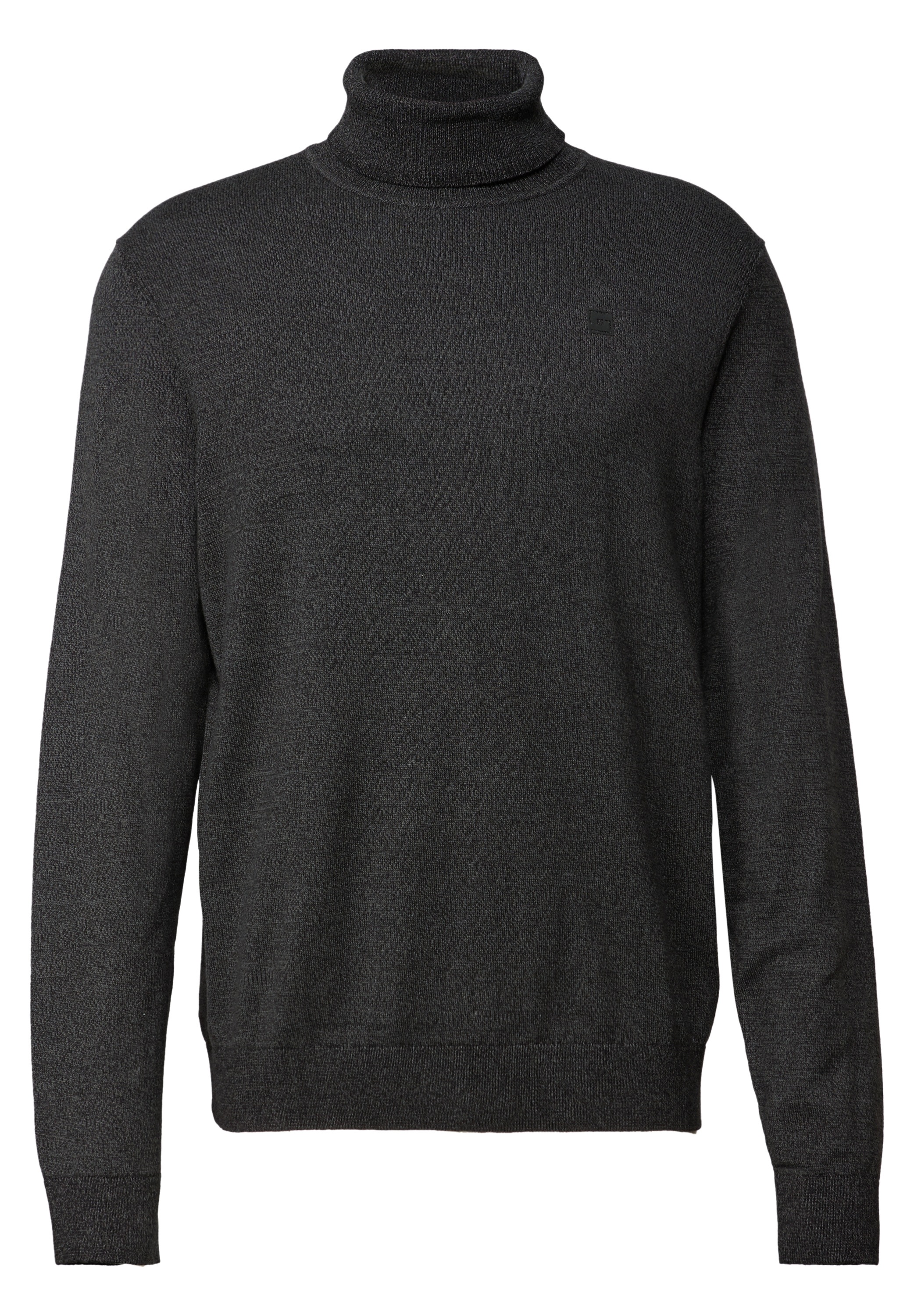 STREET ONE MEN Rollkragenpullover, aus reiner Baumwolle