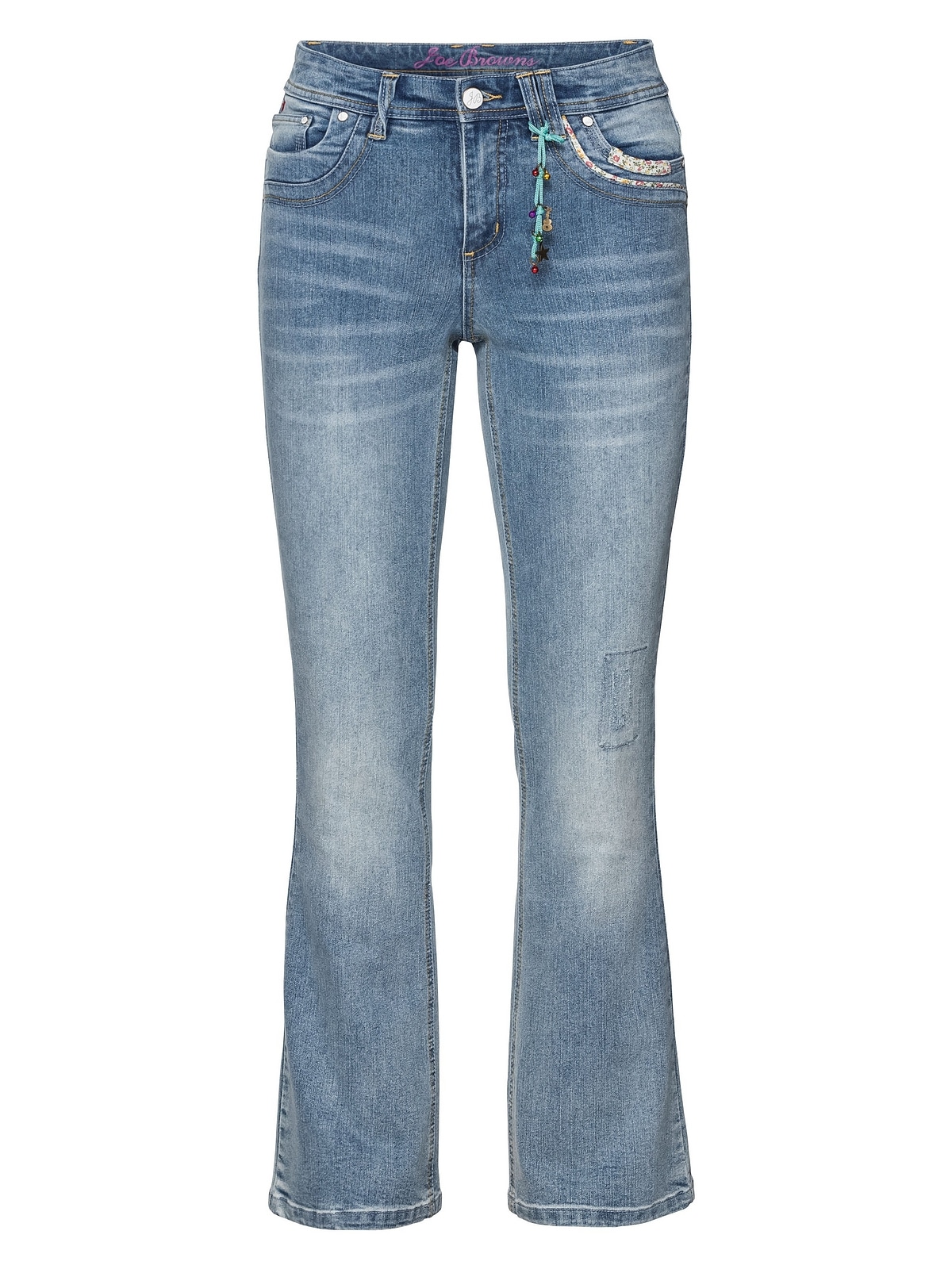 sheego by Joe Browns Bootcut-Jeans | BAUR Pailletten Größen«, mit Bund bestellen für »Große am