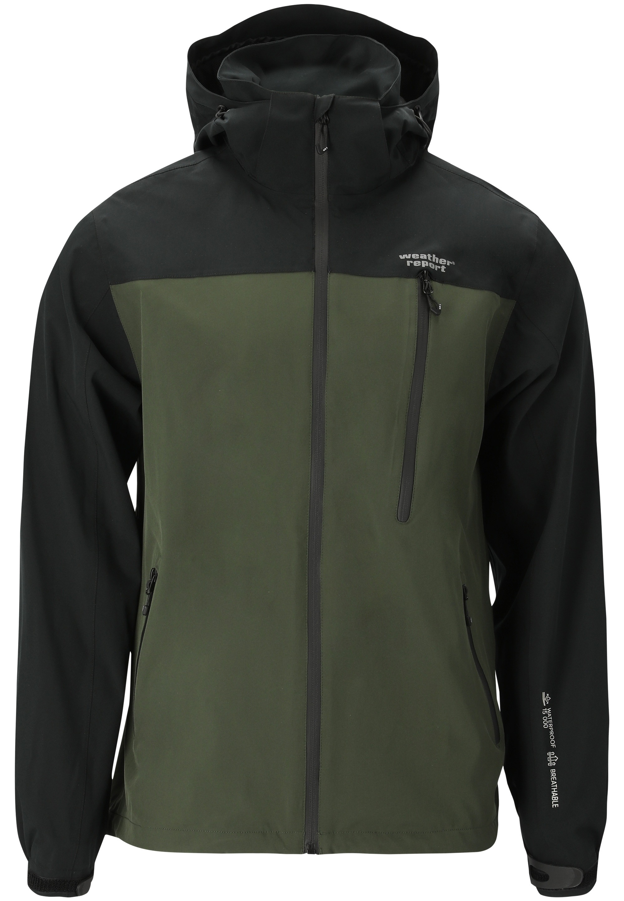 WEATHER REPORT Outdoorjacke »DELTON W-PRO15000«, mit umweltfreundlicher Beschichtung (PFC-Frei)