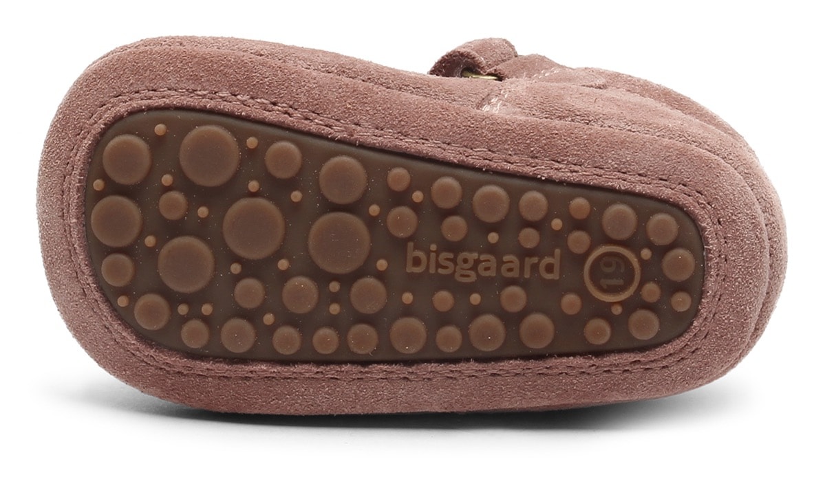 Bisgaard Klettschuh »bloom«, Babyschuh, Hausschuh, Wagenschuh, Taufschuh mit weicher T-Spange