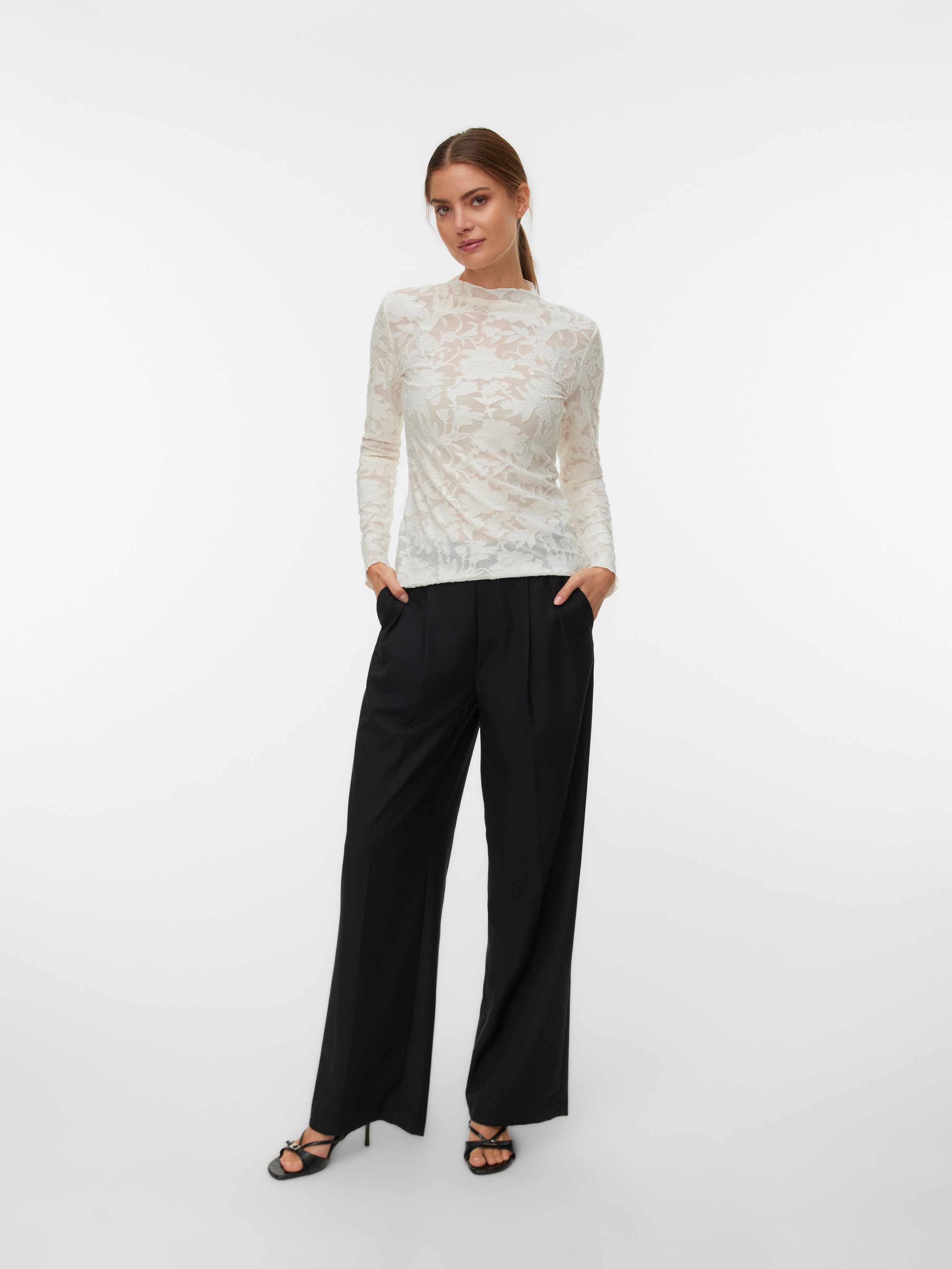 Vero Moda Langarmshirt »VMLAYLA LS TOP JRS NOOS«