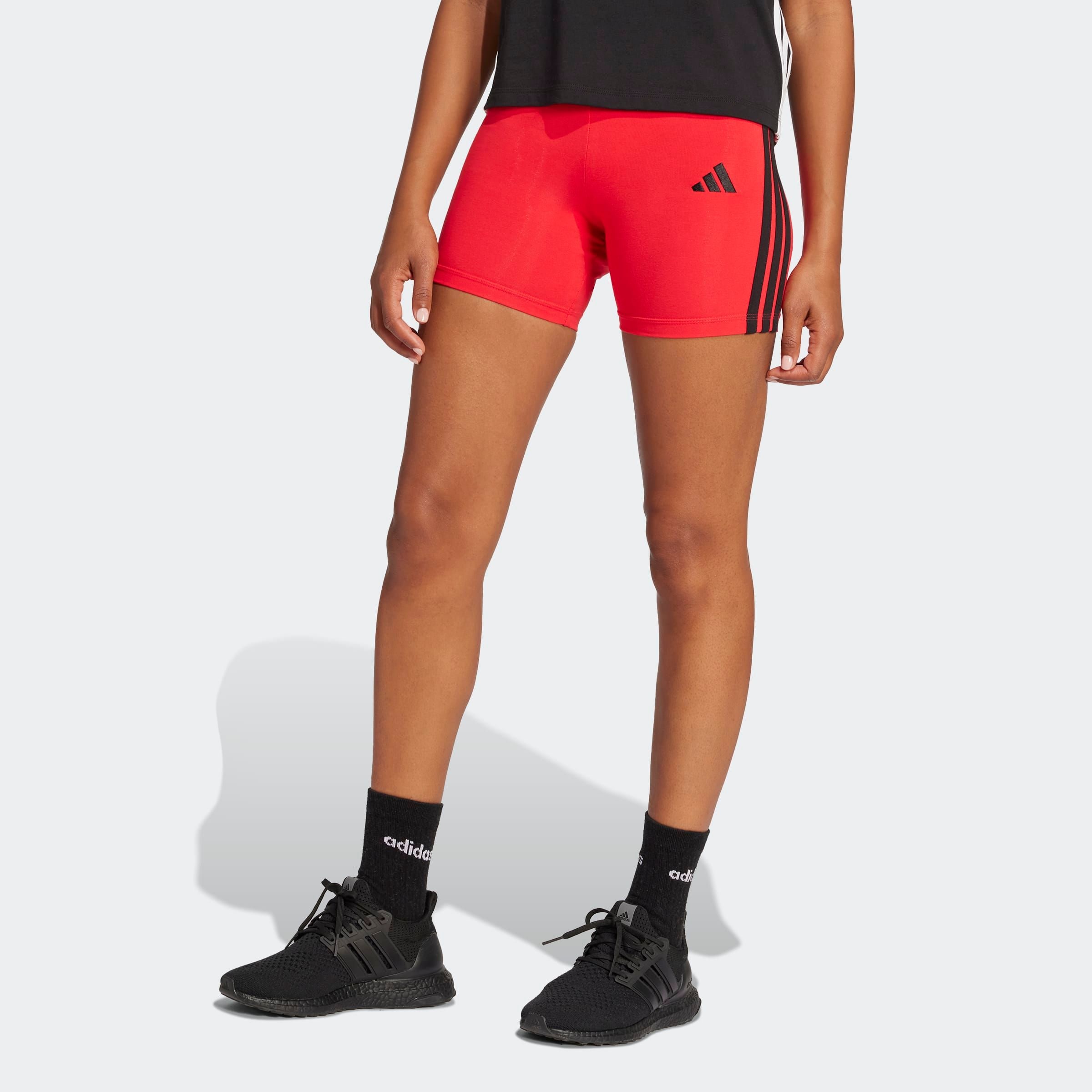 adidas Sportswear Trainingstights "W 3S SJ BK SHO", (1 tlg.) günstig online kaufen