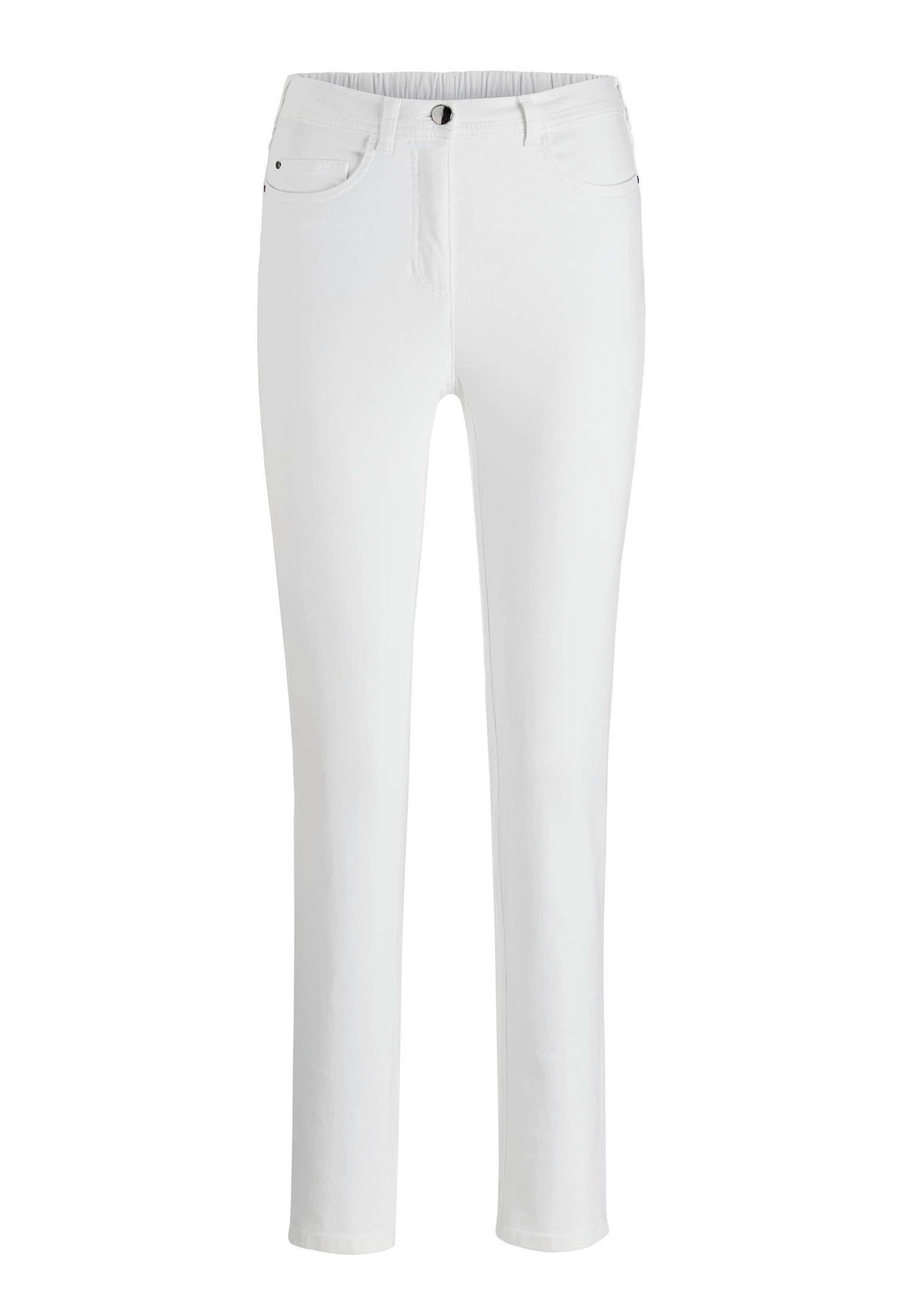 GOLDNER Regular-fit-Jeans "Damen Jeans Slim Fit LOUISA mit Stretch-Anteil" Ohne
