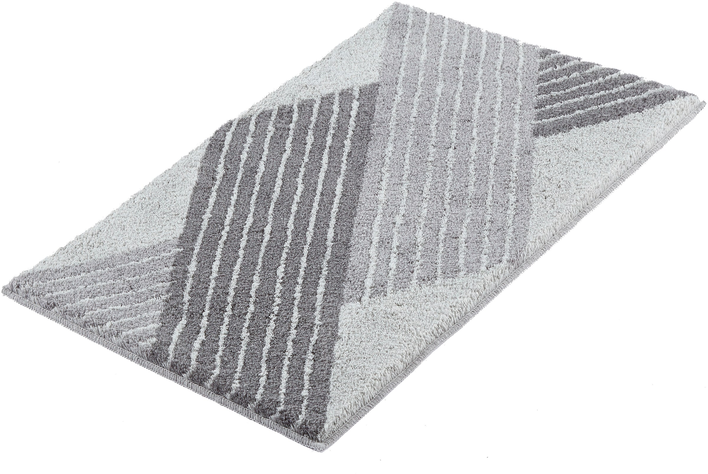 Kleine Wolke Badematte "Cross" Höhe 20 mm rutschhemmend beschichtet fußbode günstig online kaufen