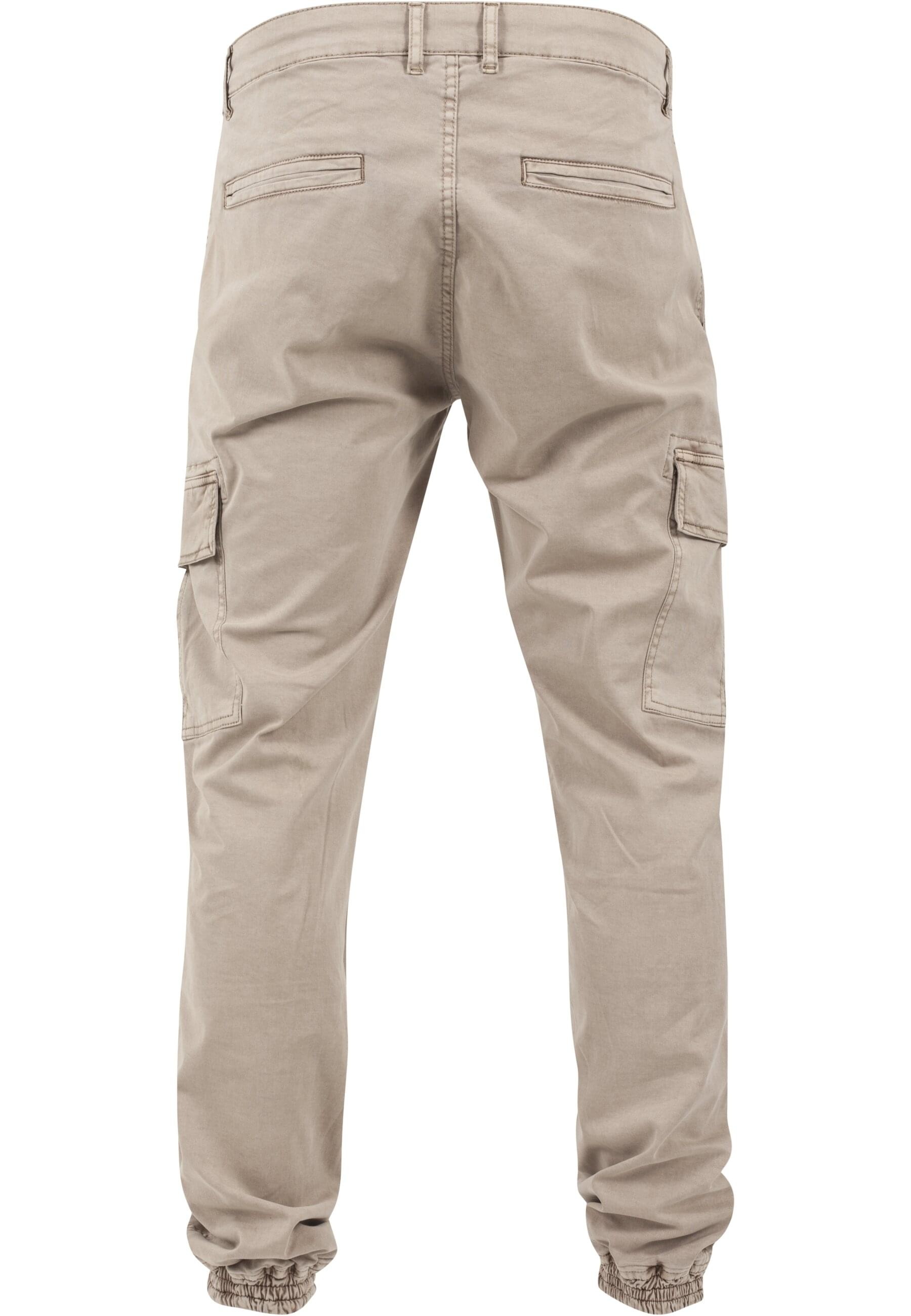 URBAN CLASSICS Cargohose »Urban Classics Herren Washed Cargo Twill Jogging Pants«, (1 tlg.)