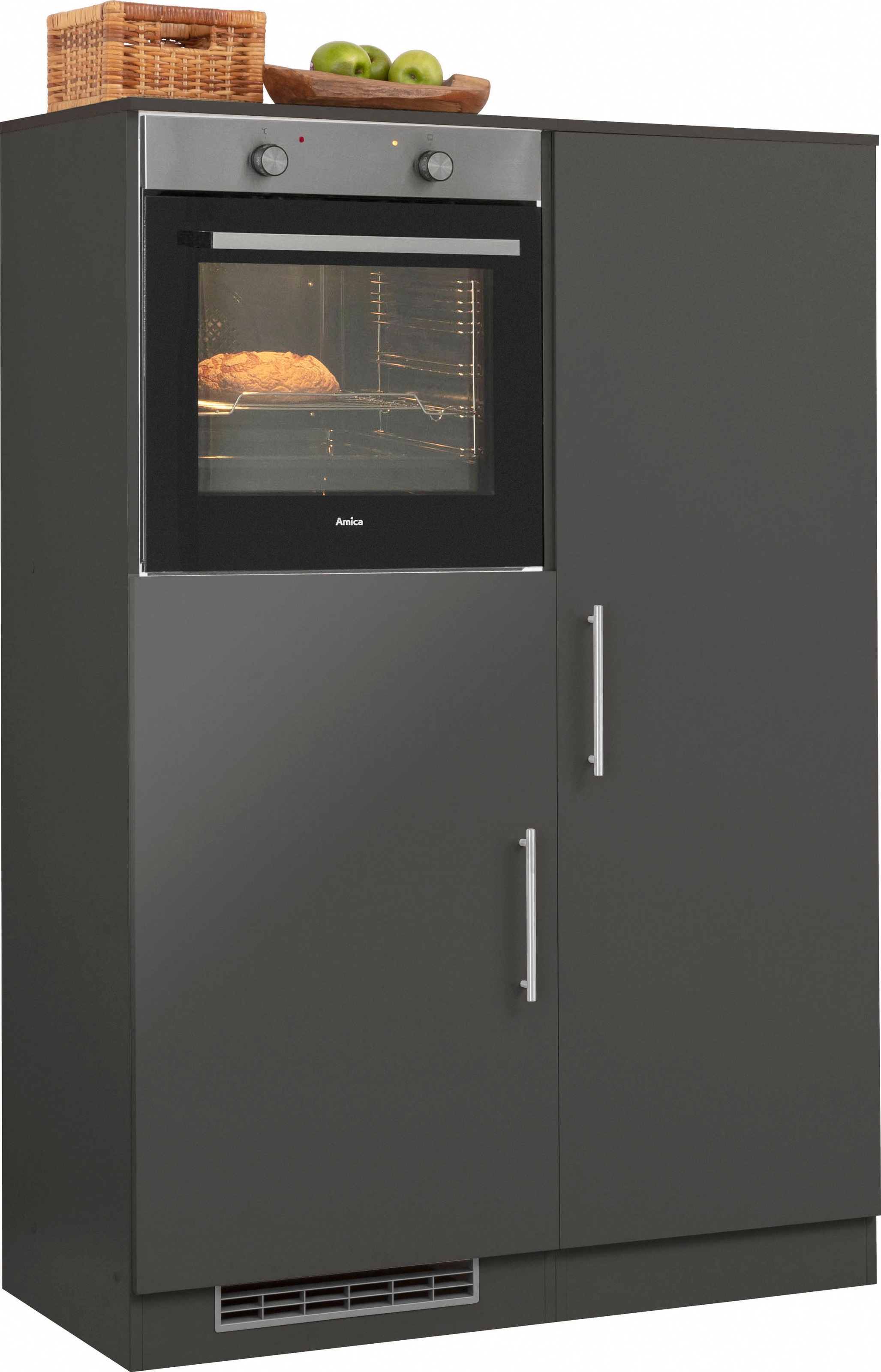wiho Küchen Küche »"Cali"«, Back-/Kühlmodul, wahlweise mit E-Geräten, Breite 110 cm