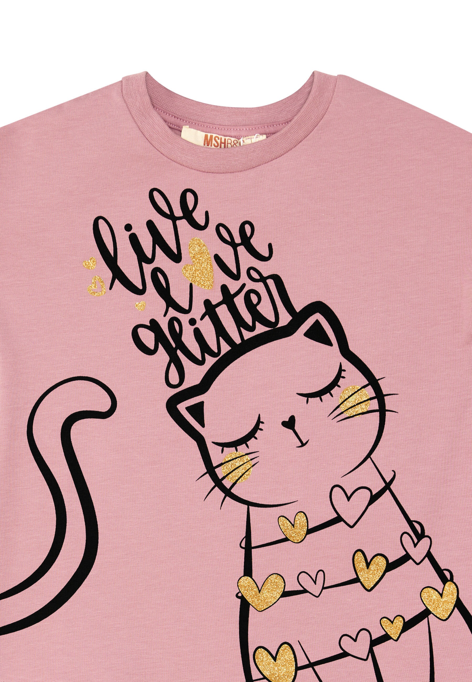 Denokids Hausanzug »Love Cats«, (1 tlg.), mit Katzen-Print
