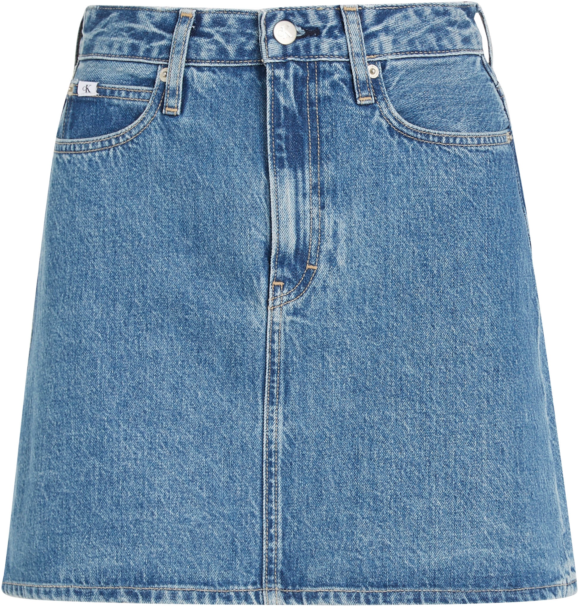 Calvin Klein Jeans Jeansrock »A-LINE MINI SKIRT« kaufen | BAUR