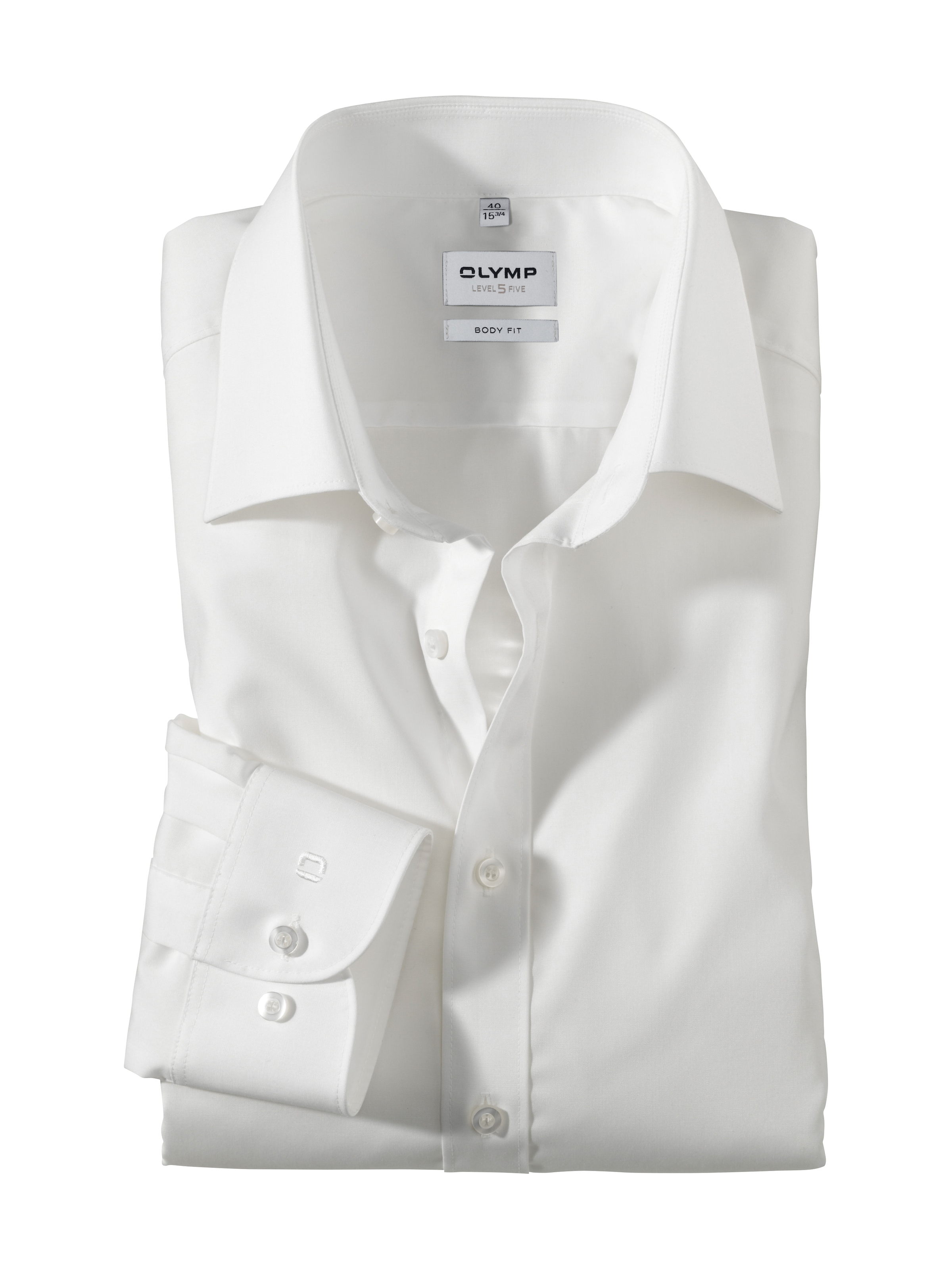 OLYMP Level Five body fit Men's Shirt Light Beige 36 6