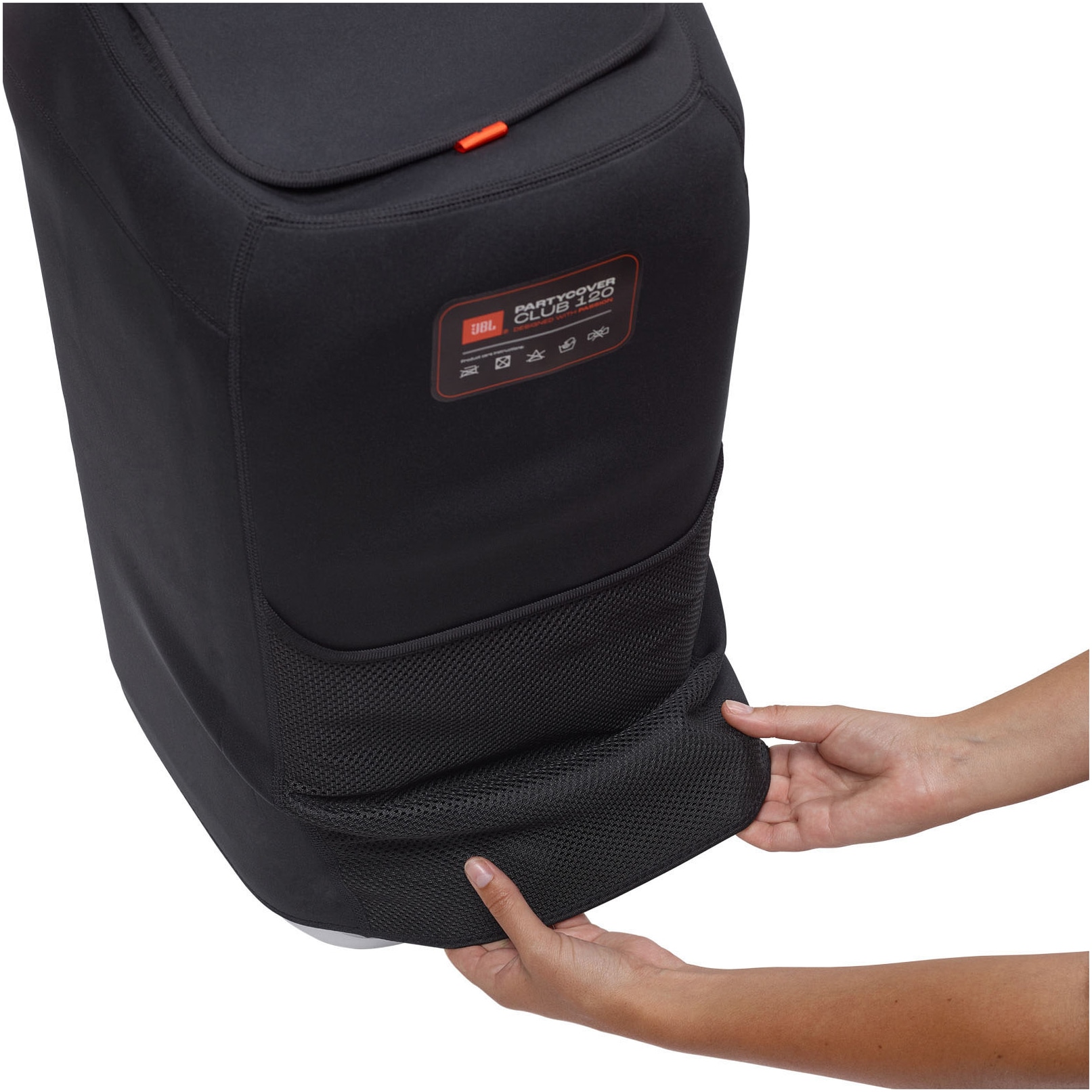 JBL Lautsprecher-Hülle »PartyCover Club 120 für JBL PartyBox 120« staub- und kratzfest, Schutzhülle, robust, faltbar