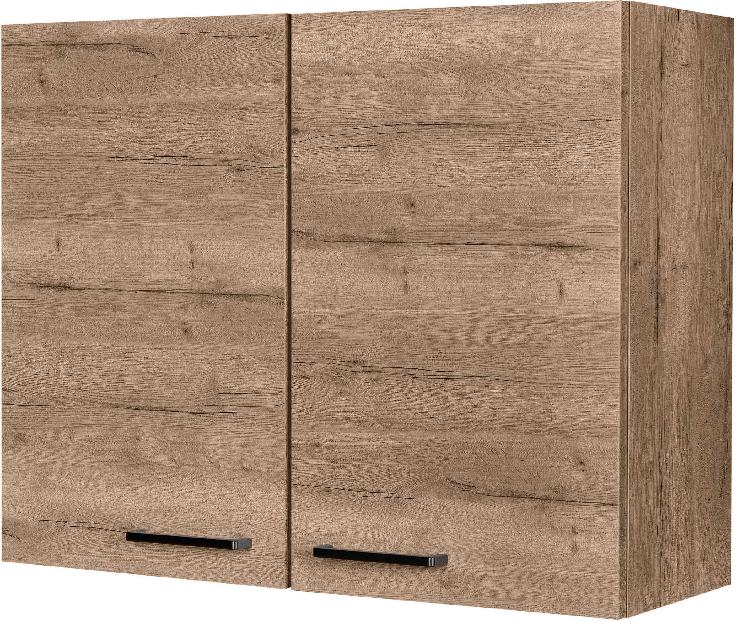 nobilia Hängeschrank ""Structura", vormontiert, mit zwei Einlegeböden,", Breite 90 cm