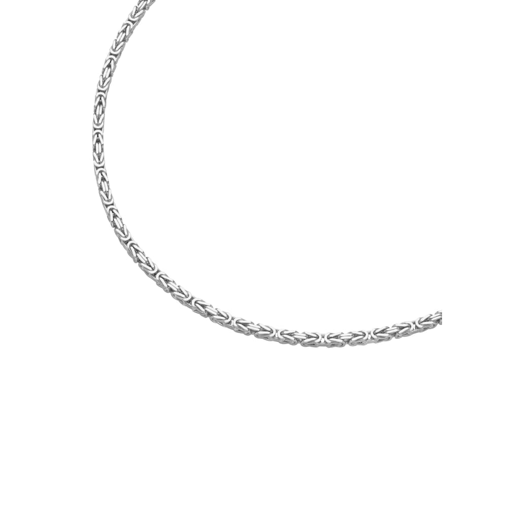 Firetti Silberkette »rhodiniert massiv Königskettengliederung«