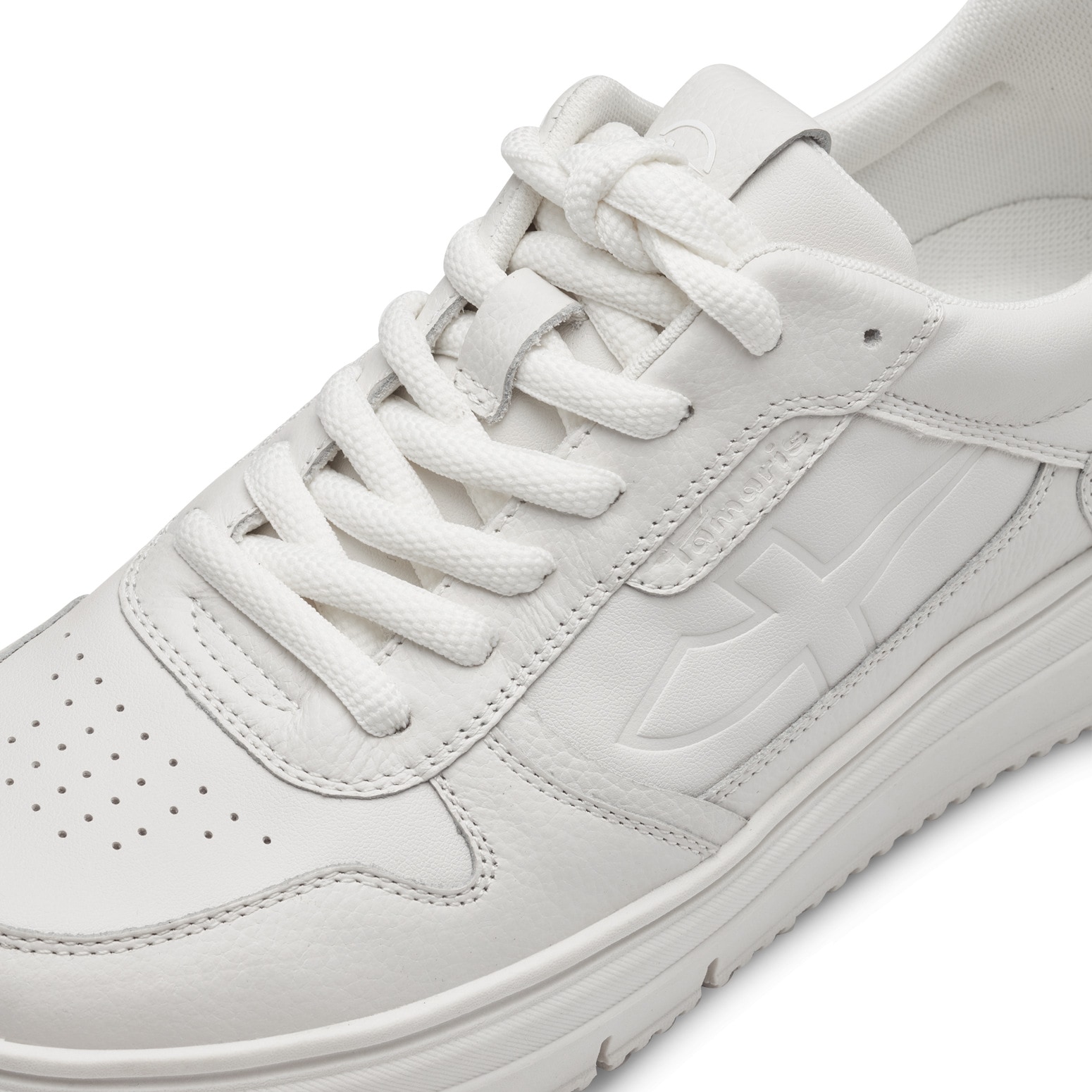 Tamaris Plateausneaker, Trendsneaker, Freizeitschuh, Schnürschuh im coolen Basket-Style