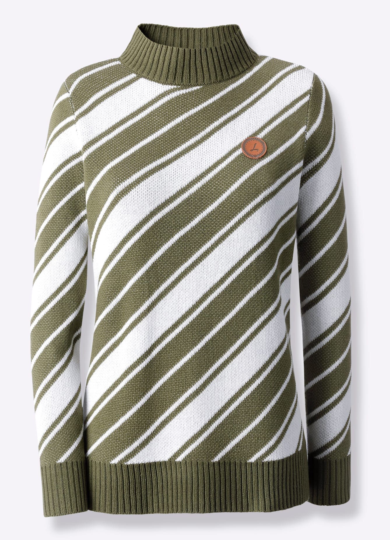 Casual Looks Stehkragenpullover "Stehkragen-Pullover" günstig online kaufen