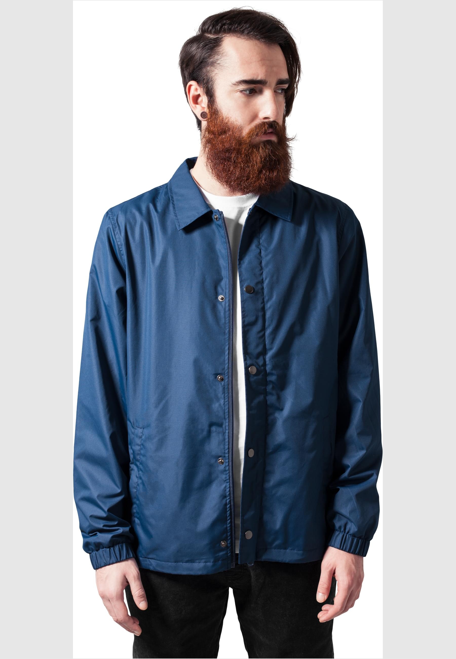 URBAN CLASSICS Allwetterjacke »Urban Classics Herren Coach Jacket«, (1 St.), ohne Kapuze