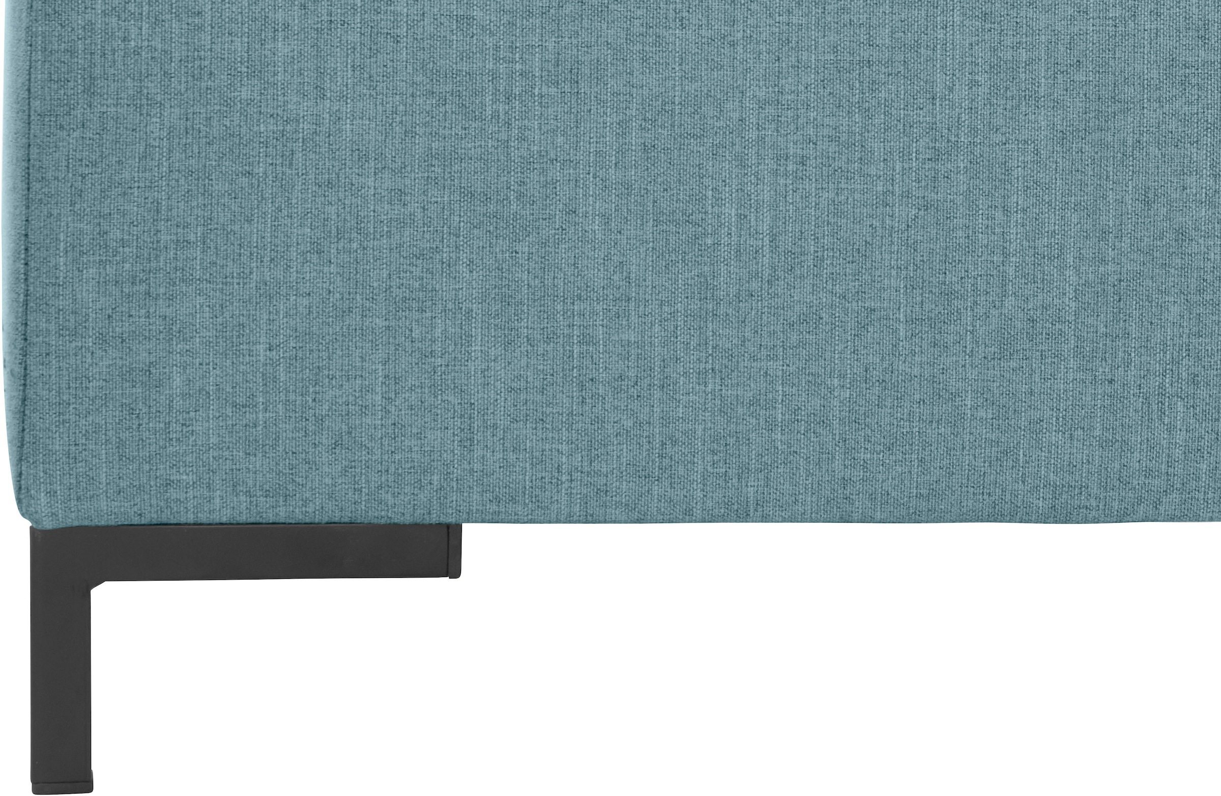 OTTO products Wohnlandschaft »Grazzo U-Form«, hochwertige Stoffe aus recyceltem Material, Steppung im Sitzbereich
