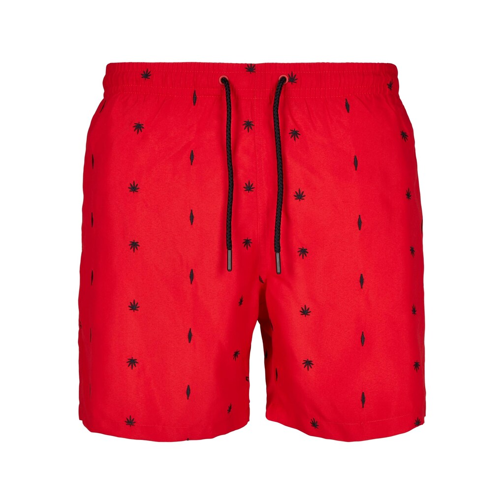 URBAN CLASSICS Badeshorts »Urban Classics Herren Embroidery Swim Shorts«