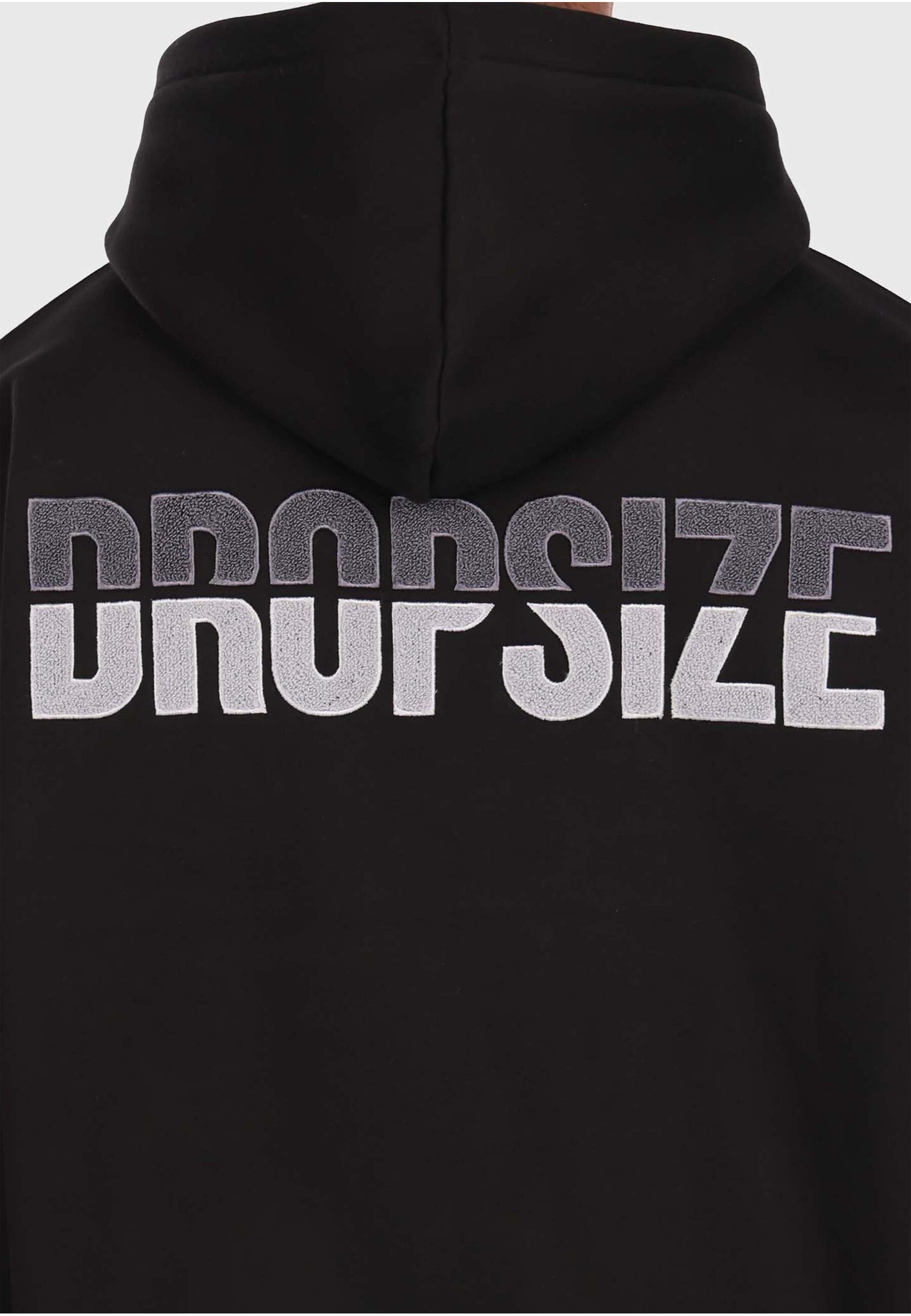 Dropsize Kapuzensweatshirt »Dropsize SPLIT FROTTEE EMBO HOODIE«, 1 Stk.
