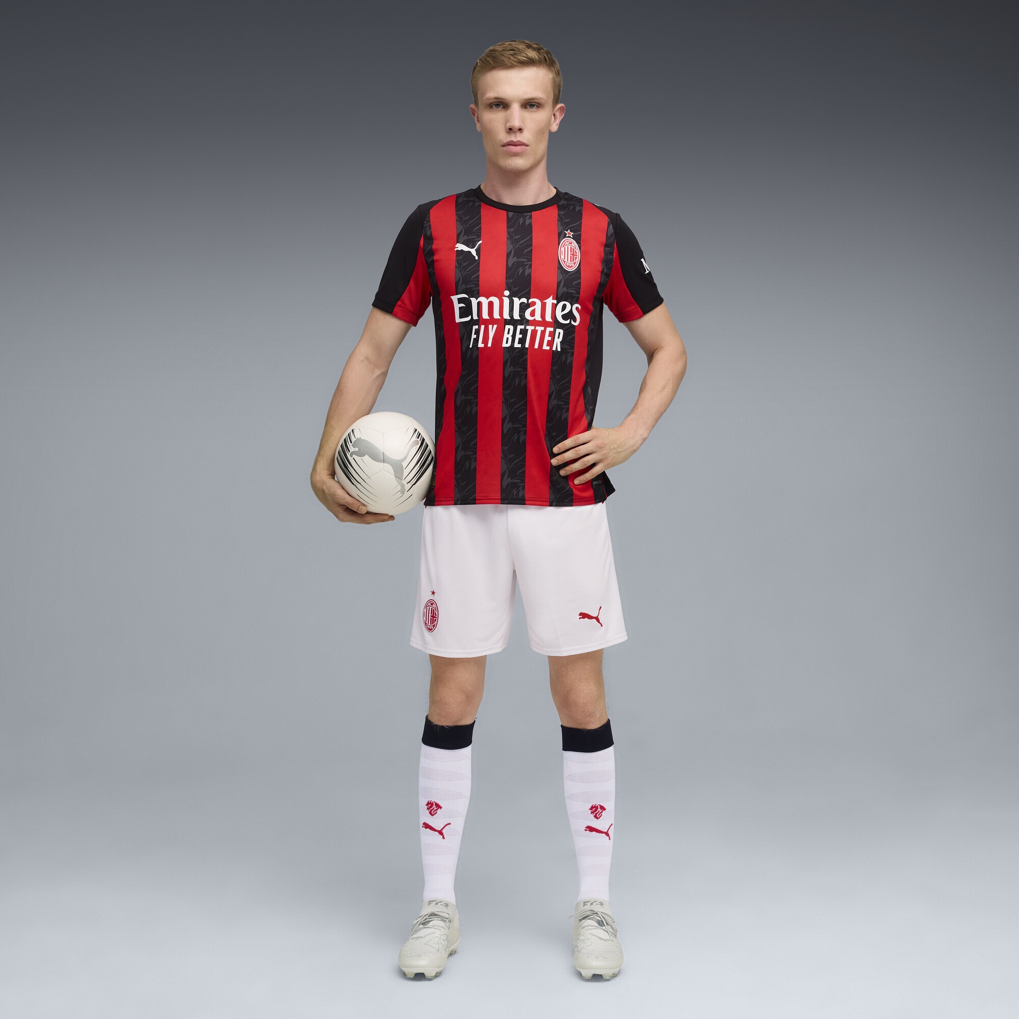 PUMA Sporthose »AC Milan 25/26 Shorts Herren«