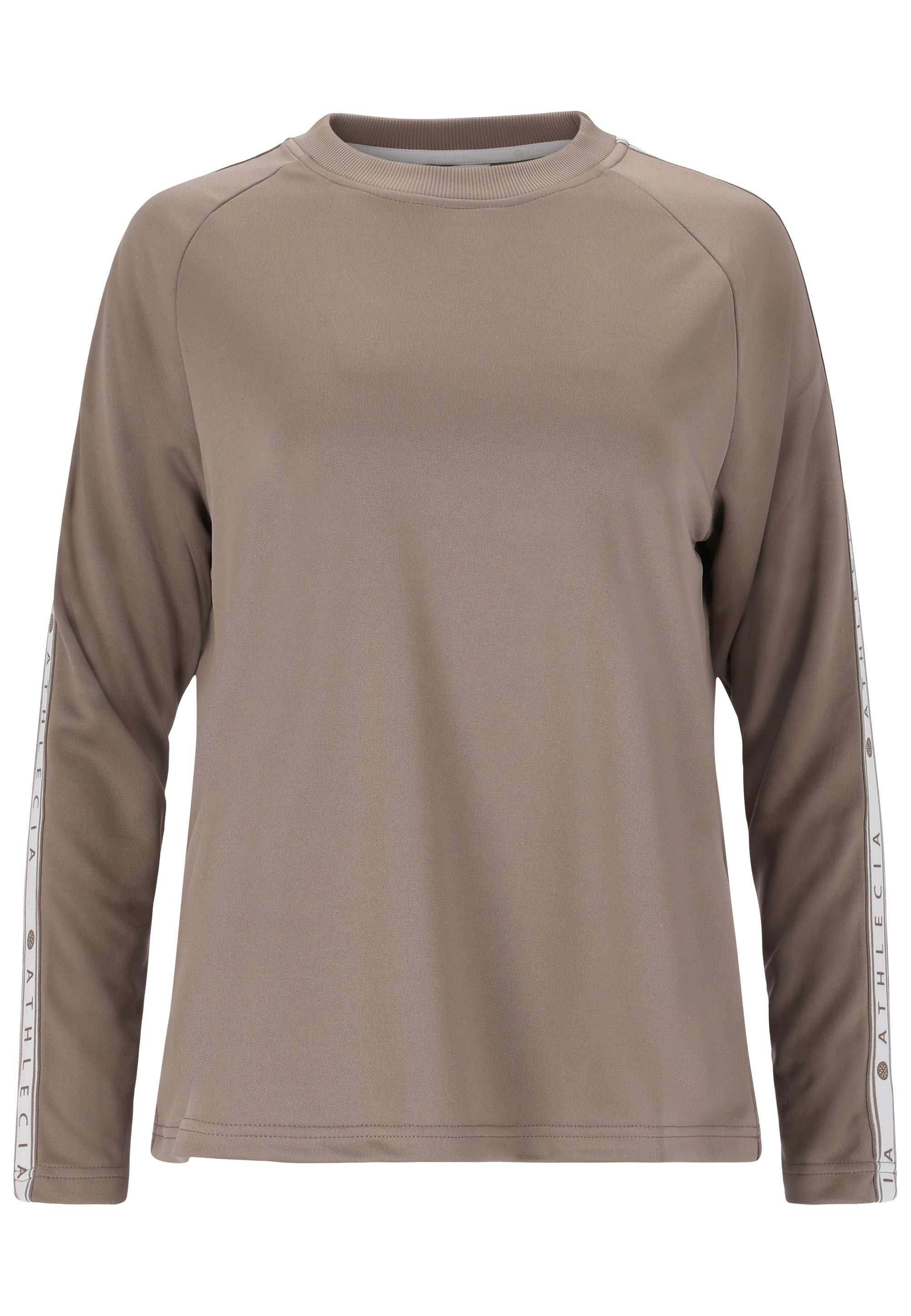 ATHLECIA Langarmshirt »SELLA«, (1 | hippen Logoprint-Streifen tlg.), bestellen mit BAUR