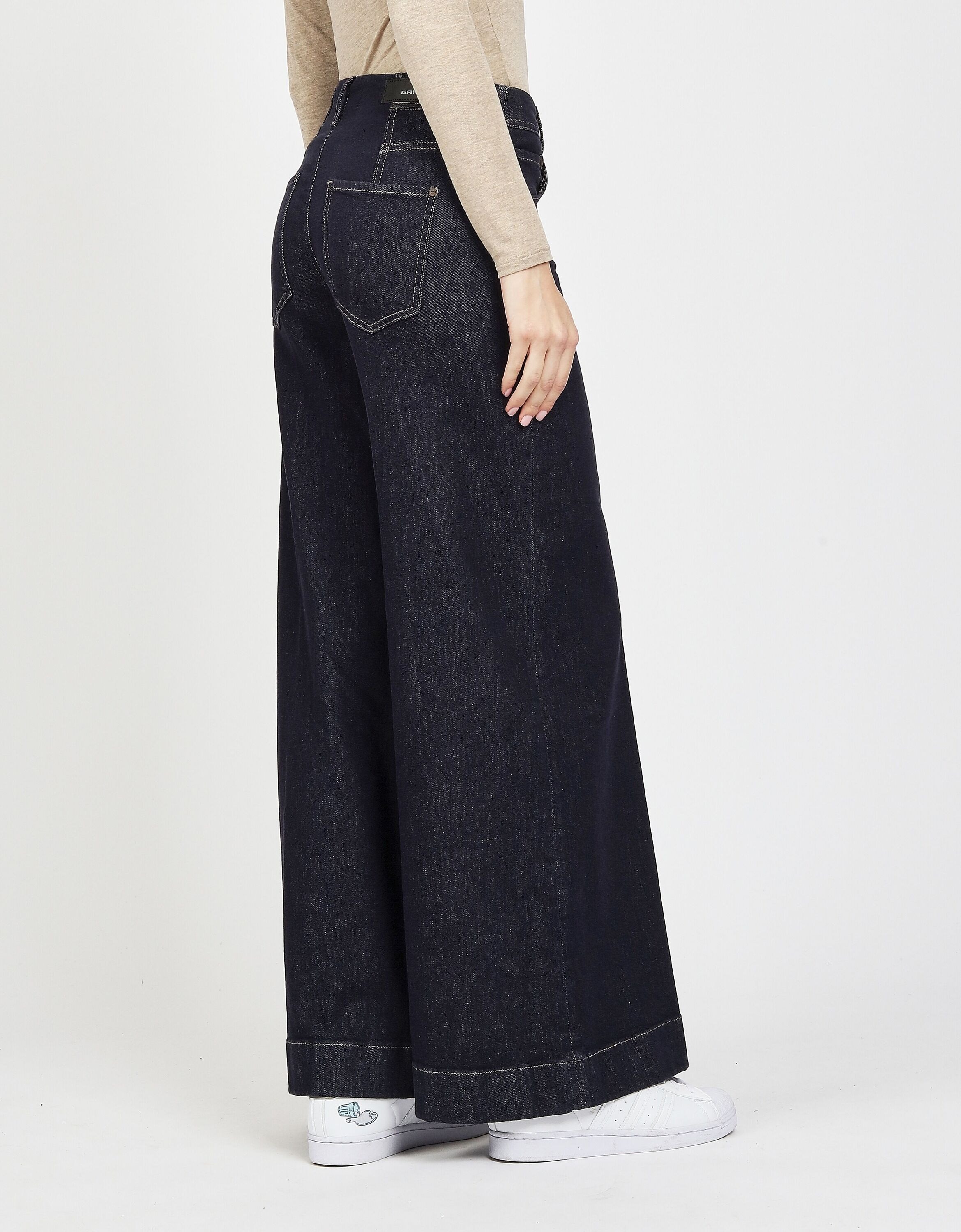 GANG Tapered-fit-Jeans »94POPPY PALAZZO« im 5-Pocket-Style