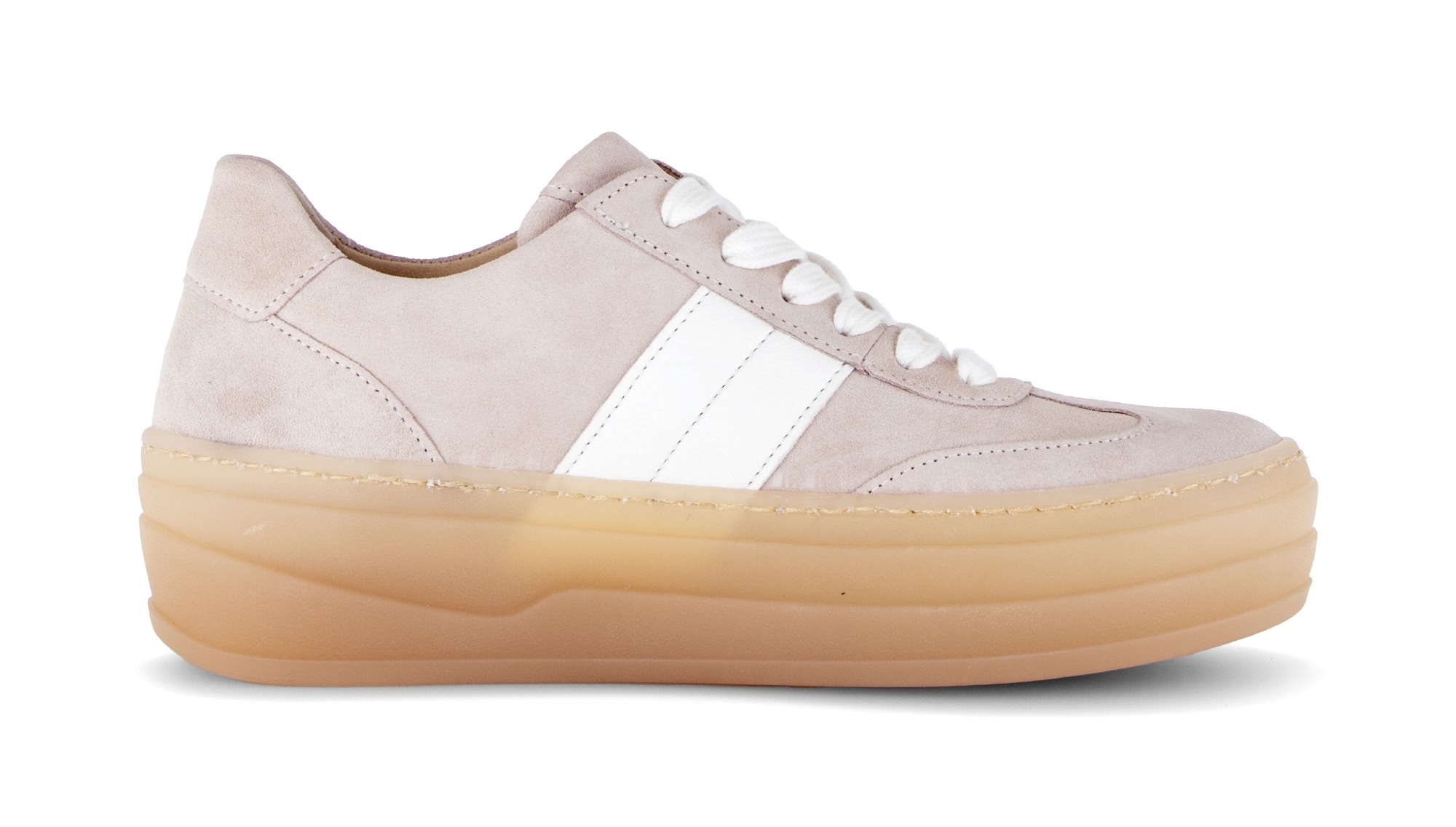 Thumbnail - Gabor Plateausneaker Freizeitschuh, Halbschuh, Schnürschuh mit transparenter Laufsohle