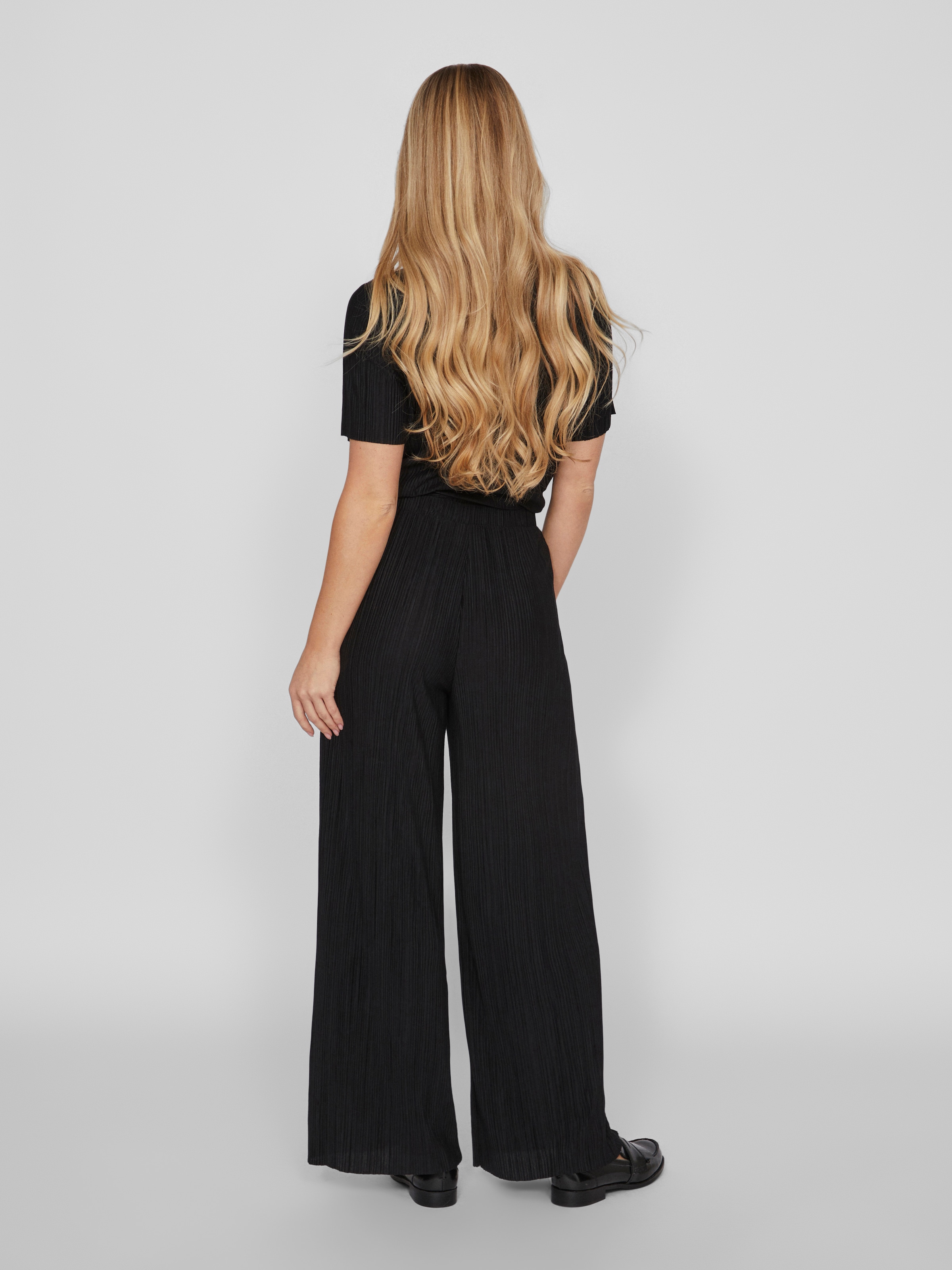Vila Schlupfhose »VIPLISA HW LOOSE PANTS - NOOS«  Sommerhose, plissierte Optik