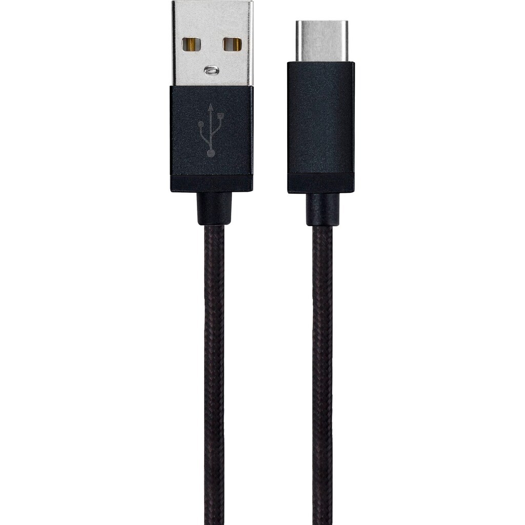 XQISIT Smartphone-Kabel »Cotton«, USB Typ A, USB-C, 180 cm