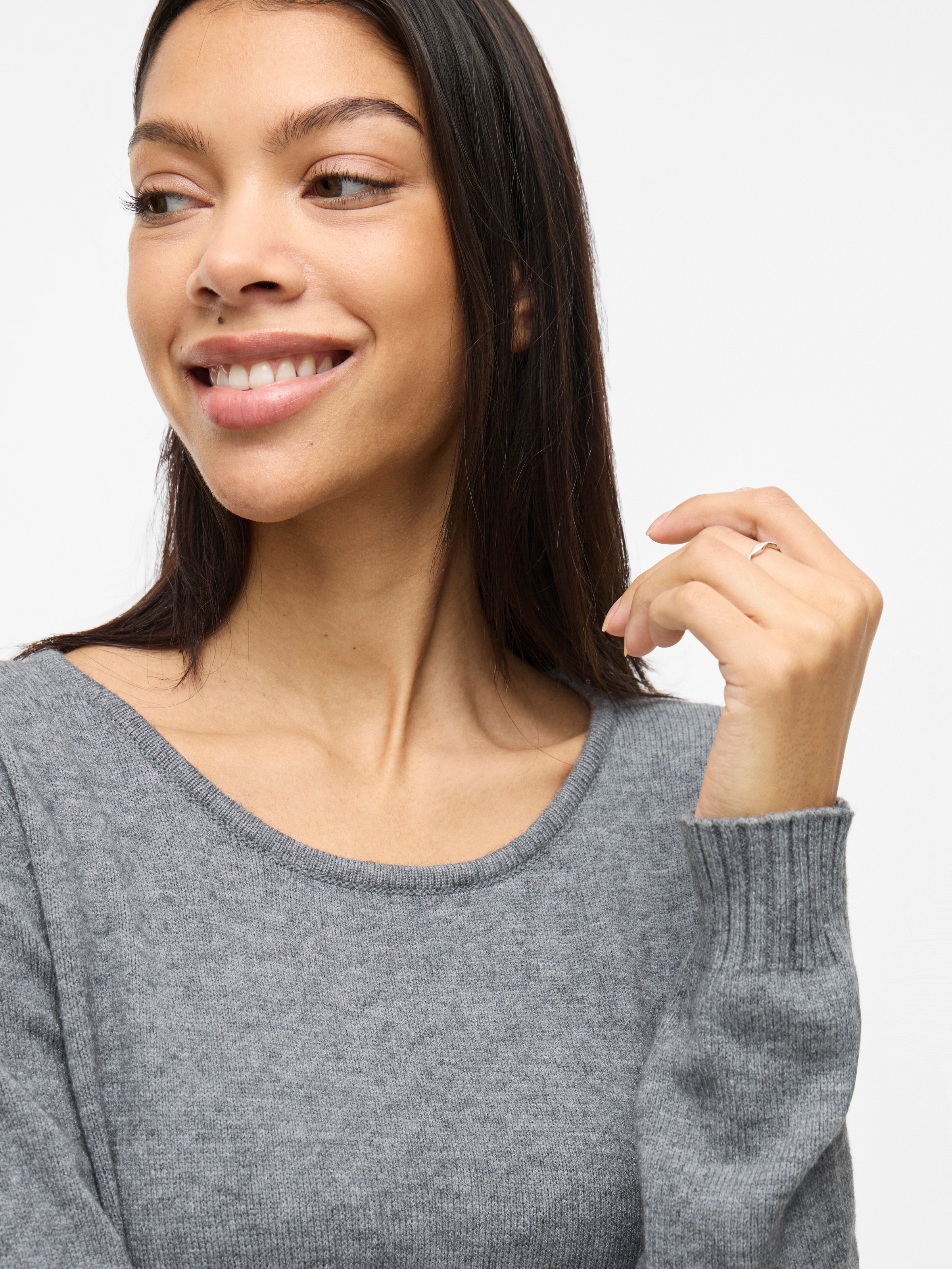 Vila Strickkleid "VIRIL L/S KNIT DRESS - NOOS" günstig online kaufen