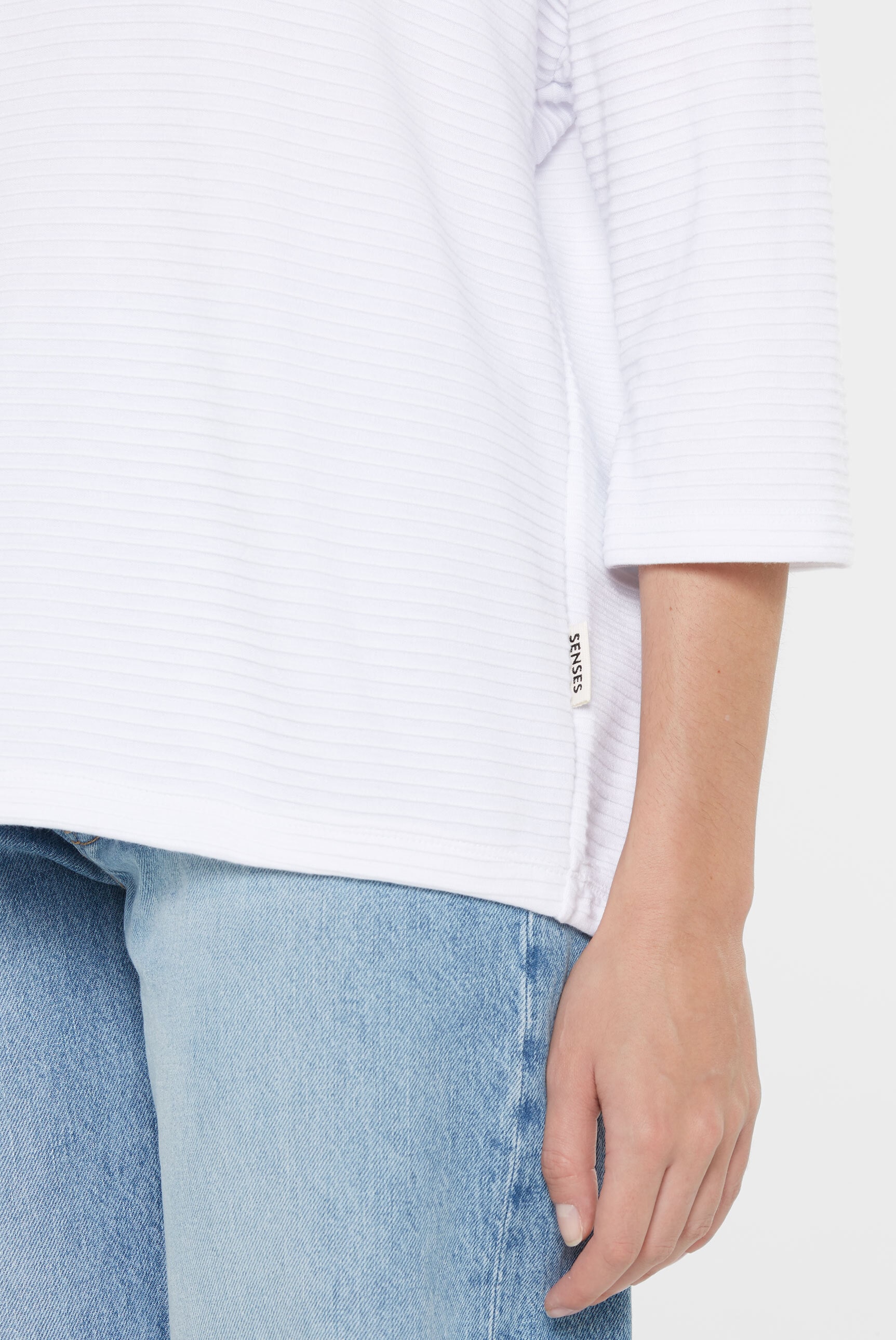 SENSES.THE LABEL Kapuzensweatshirt, mit überschnittenen Schultern