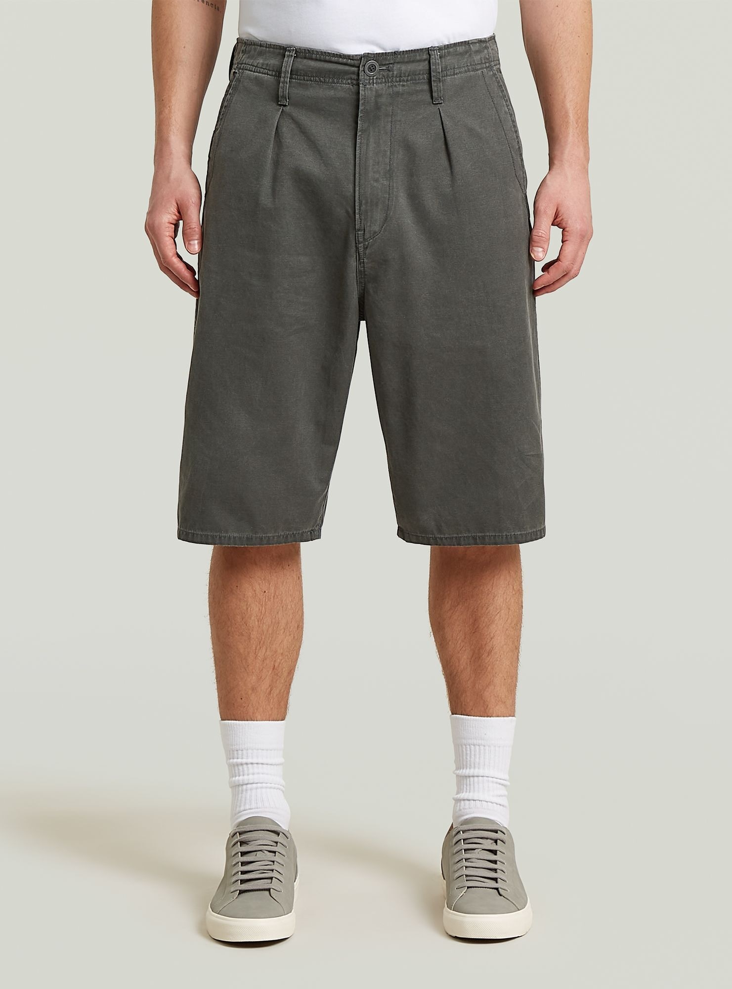G-STAR Chinoshorts "Pleated Chino Shorts" günstig online kaufen