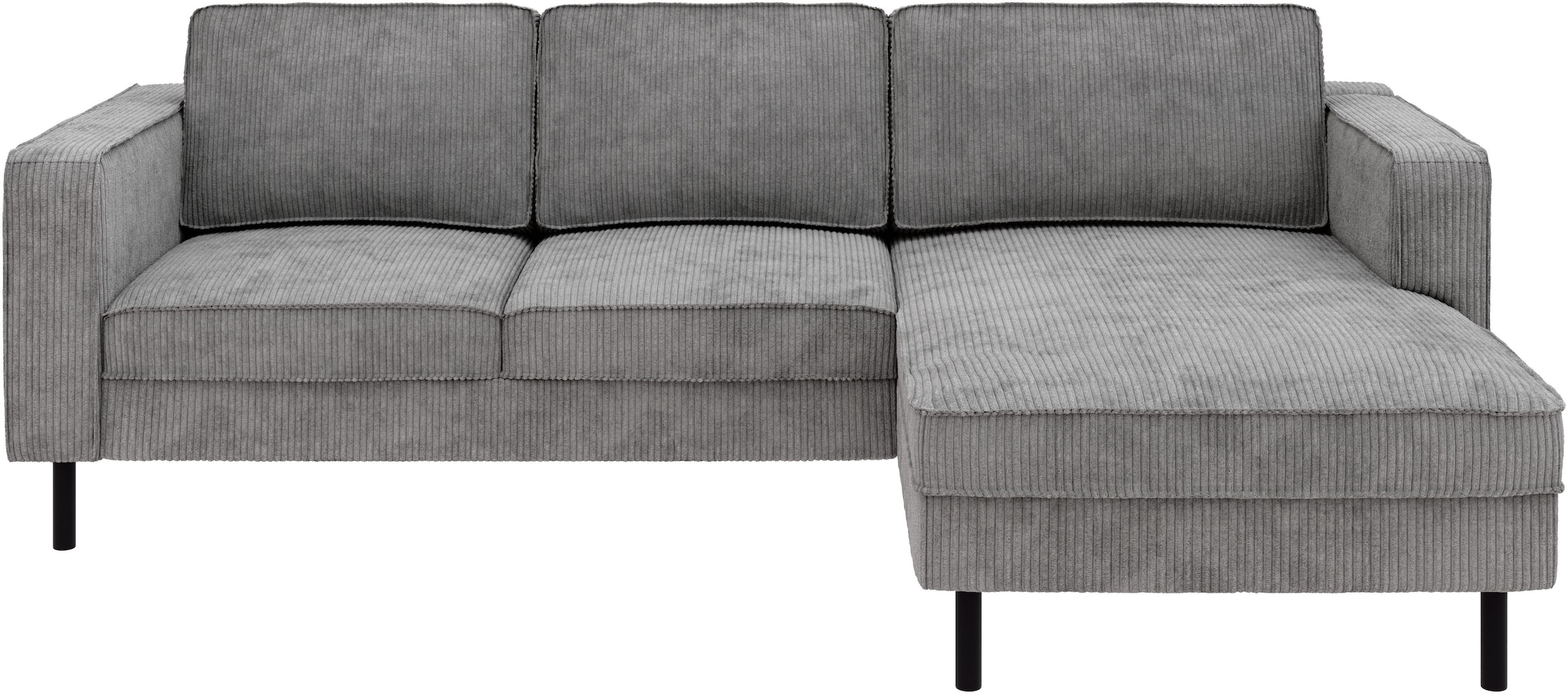 TRENDMANUFAKTUR Ecksofa »Watkins, Couch wahlweise mit Schlaffunktion & Bettkasten, auch in Cord«, Recamiere beidseitig montierbar, OTTOs Choice, Breite 232 cm