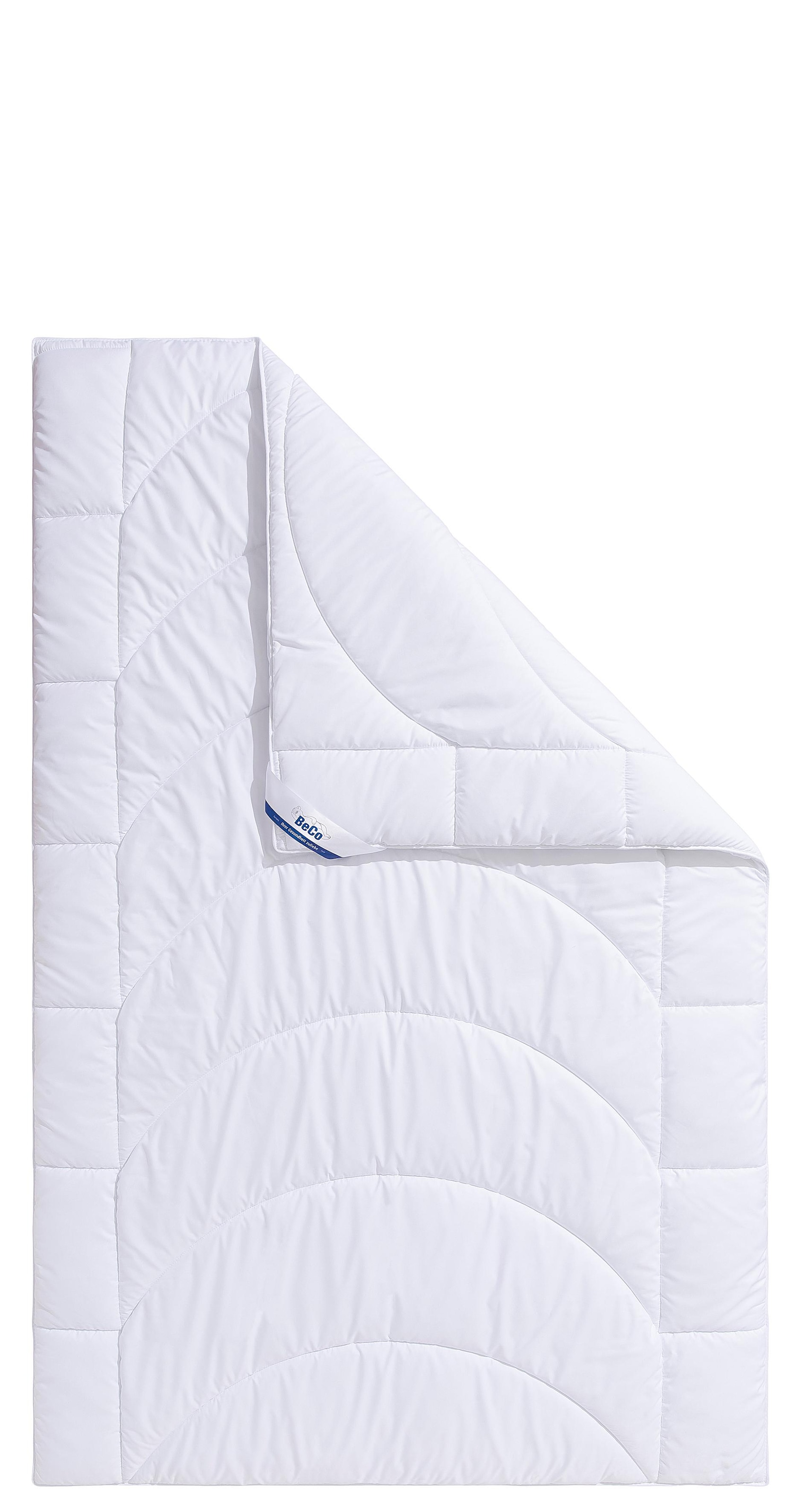 Beco Microfaserbettdecke "Medibett, Bettdecken für Sommer und Winter, zwei Bezugsvarianten", warm, Füllung 100% Polyeste