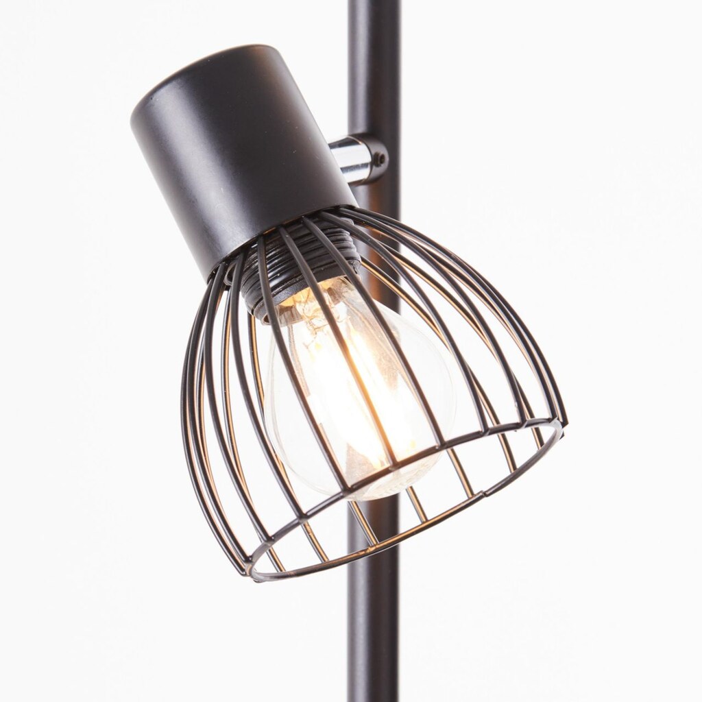 Brilliant Stehlampe »Blacky«, 3 flammig-flammig