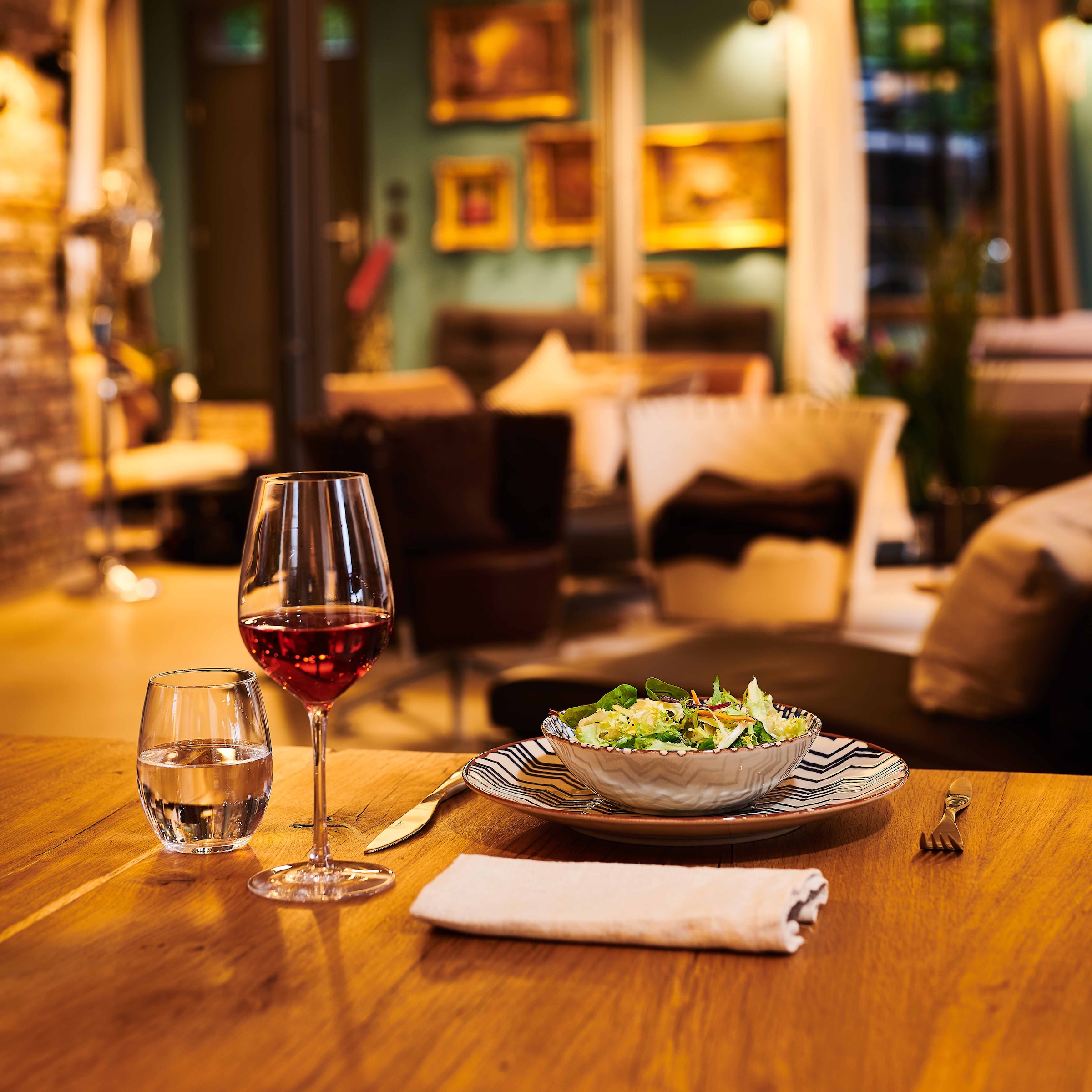 MÄSER Salatschüssel »IBERICO BLUE, Salatschüssel-Set, Steinzeug« 5 Stk. aus Steinzeug