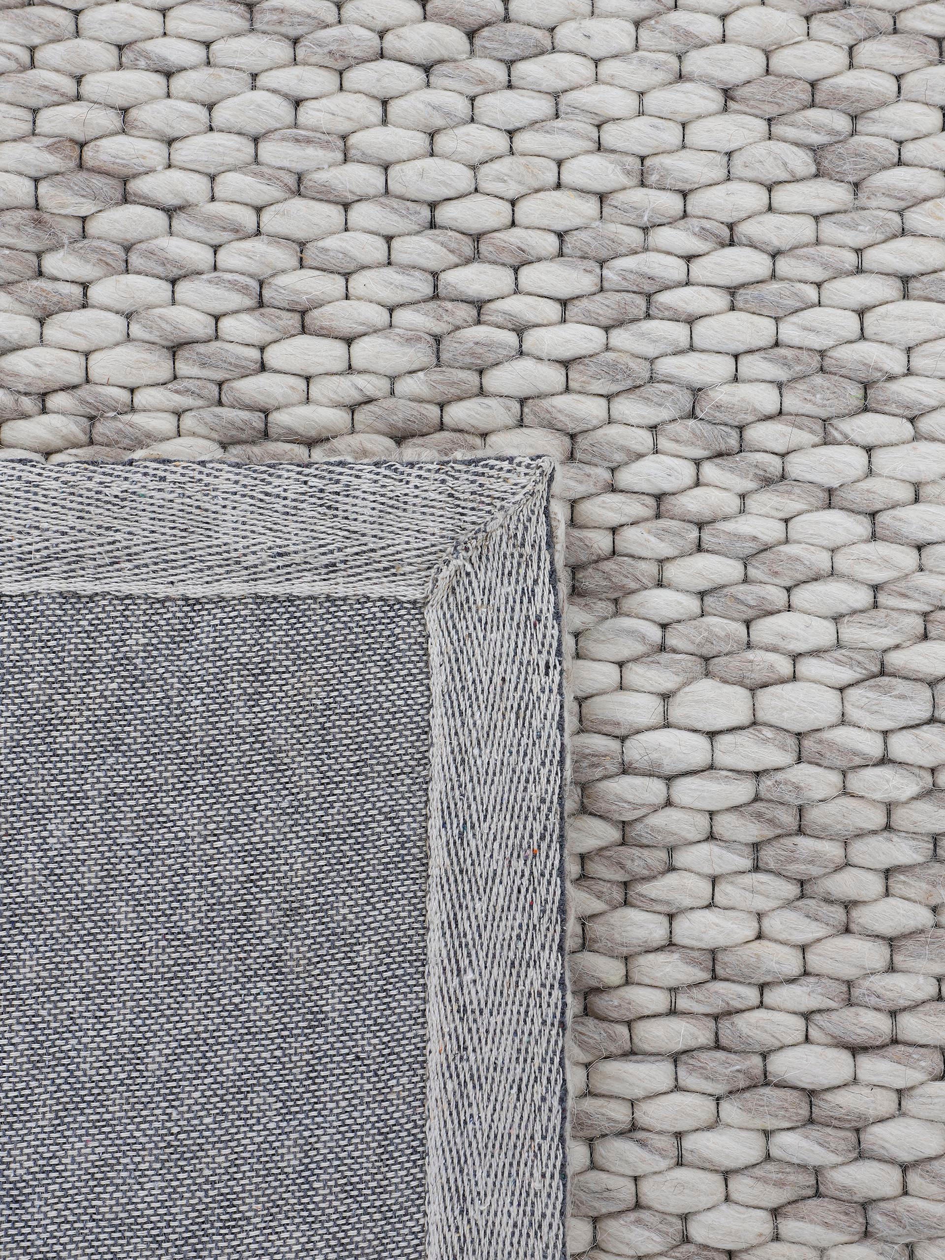 carpetfine Läufer »Sina«, rechteckig, 14 mm Höhe, Handweb Teppich, reine Wolle, meliert, handgewebt, weich & kuschelig