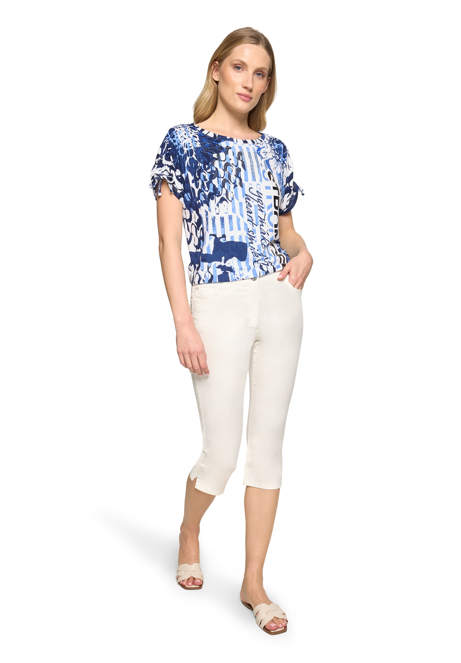Betty Barclay Kurzarmshirt »Damen mit Aufdruck« 1 tlg.