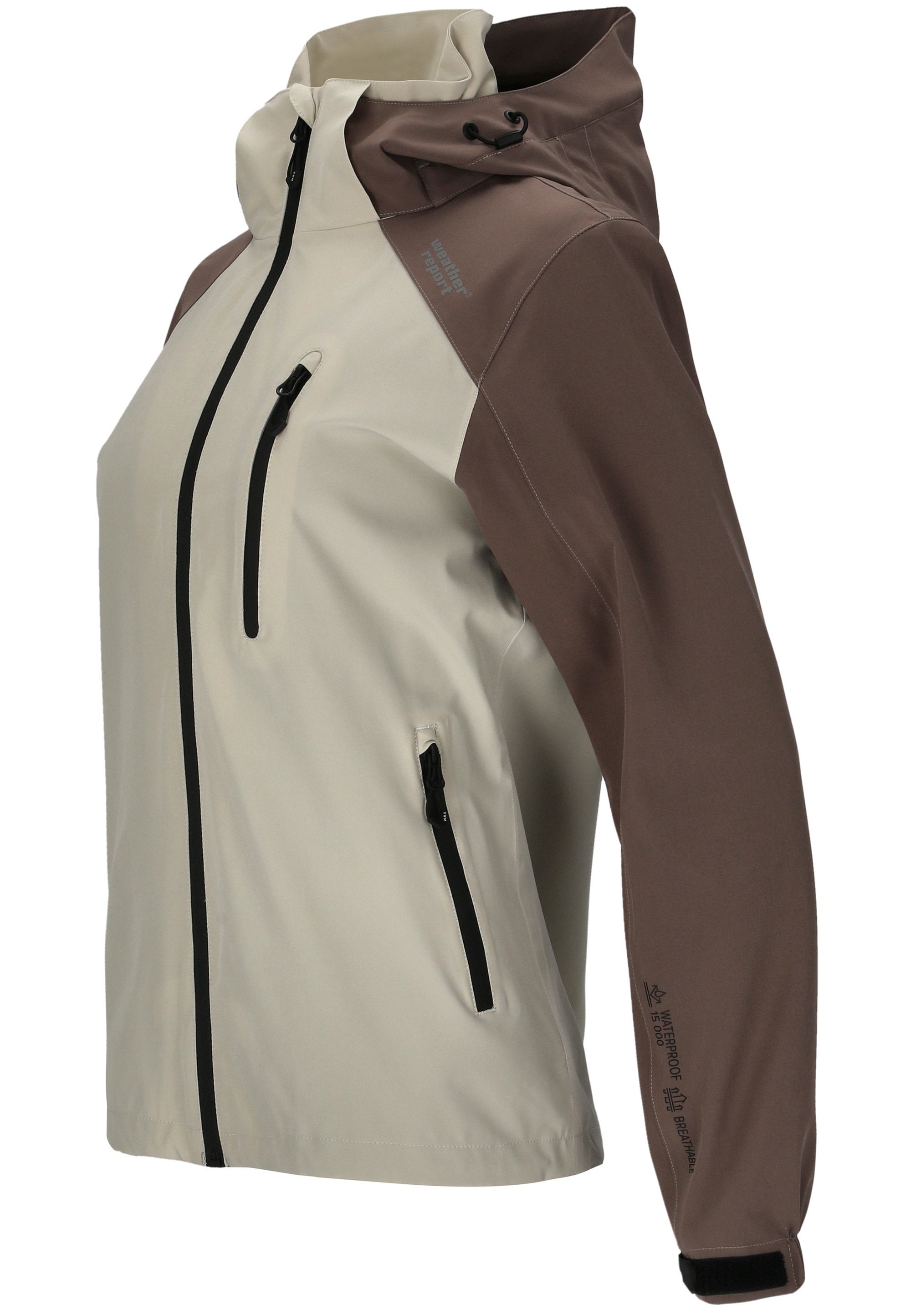 WEATHER REPORT Outdoorjacke »CAMELIA W-PRO15000«, mit wasserdichter Beschichtung